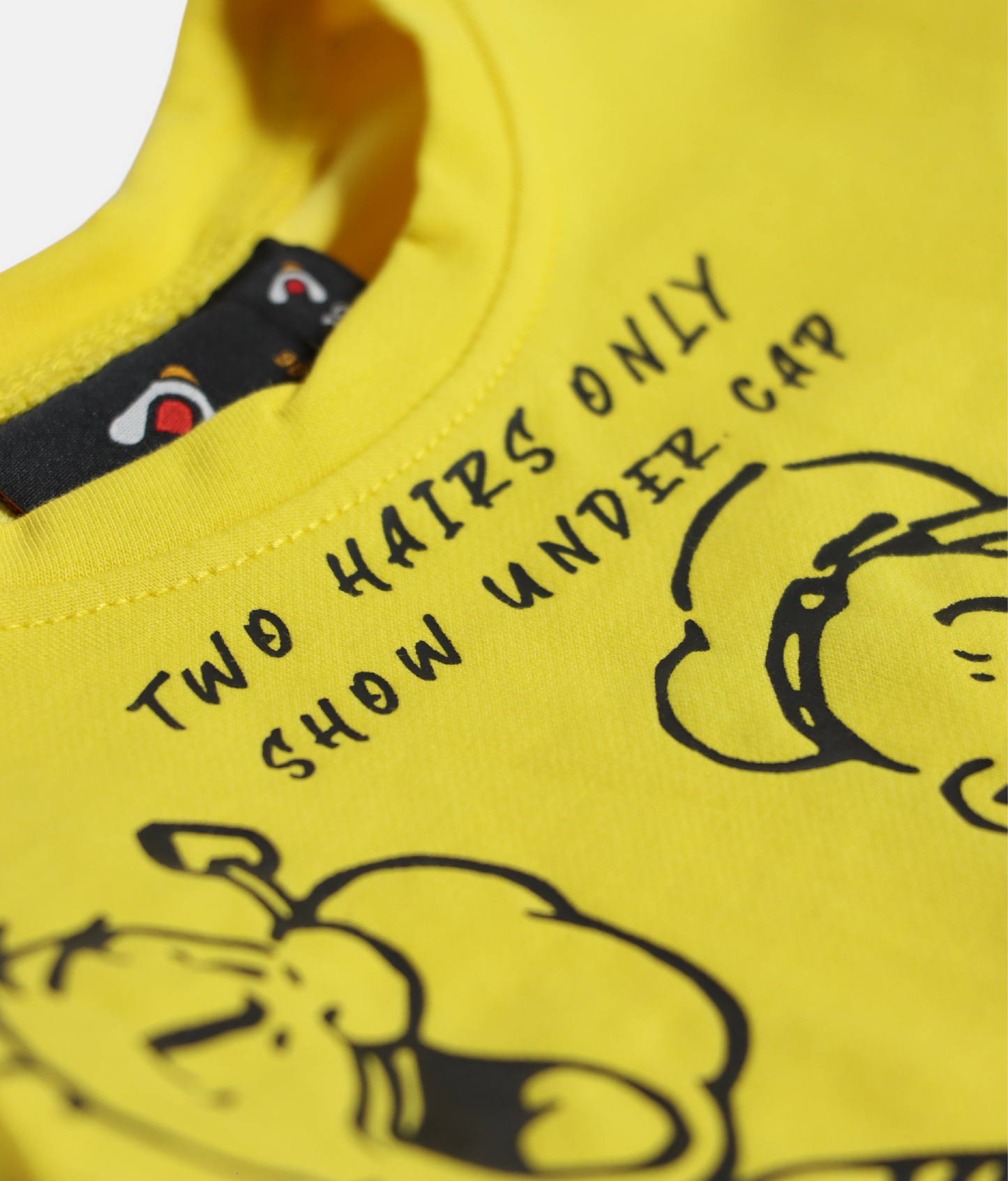 Danaboi Yellow Popeye Print Boys Full Sleeve T-Shirt