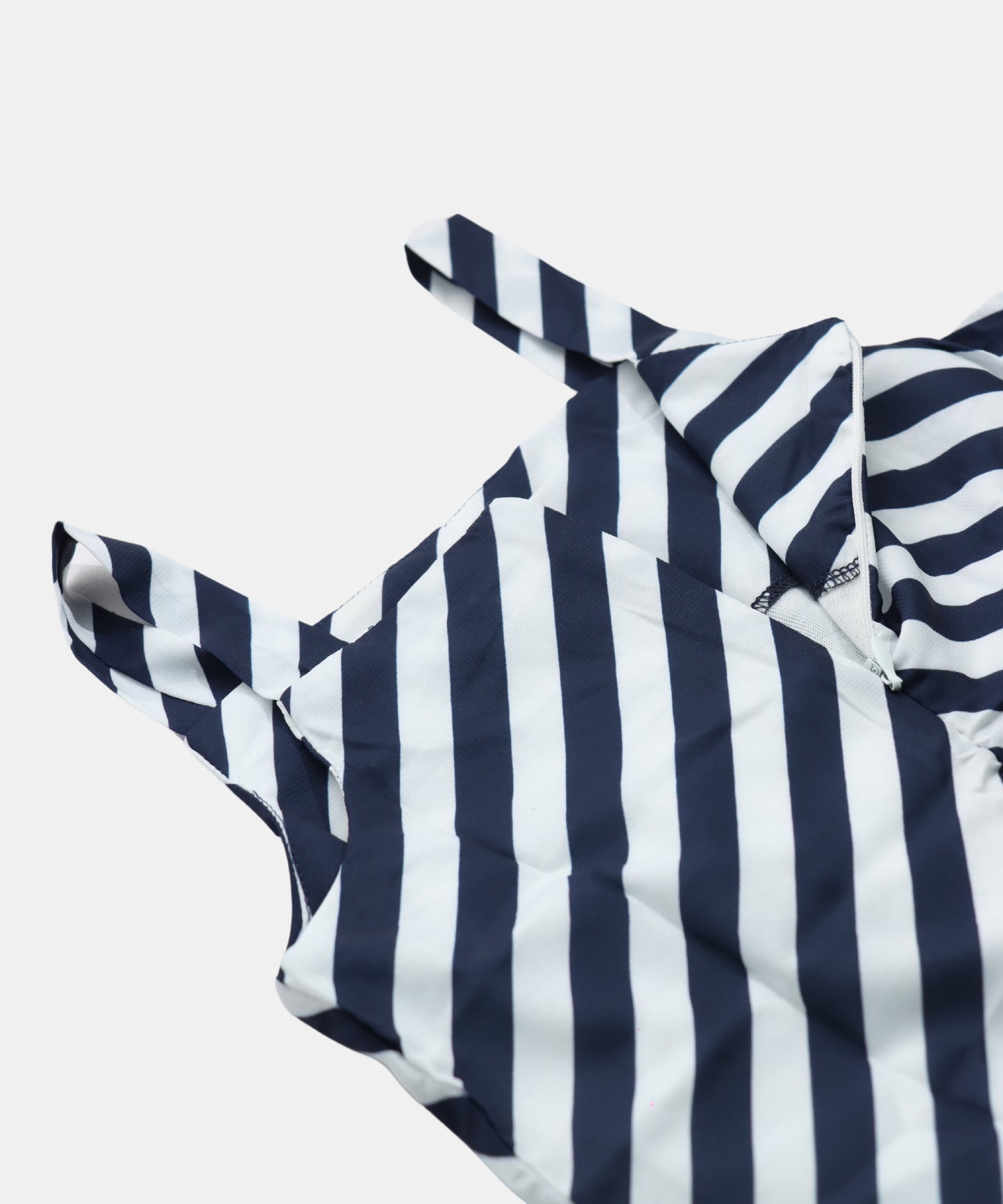 Tiny Girl Navy Blue Striped Top and Shorts Set