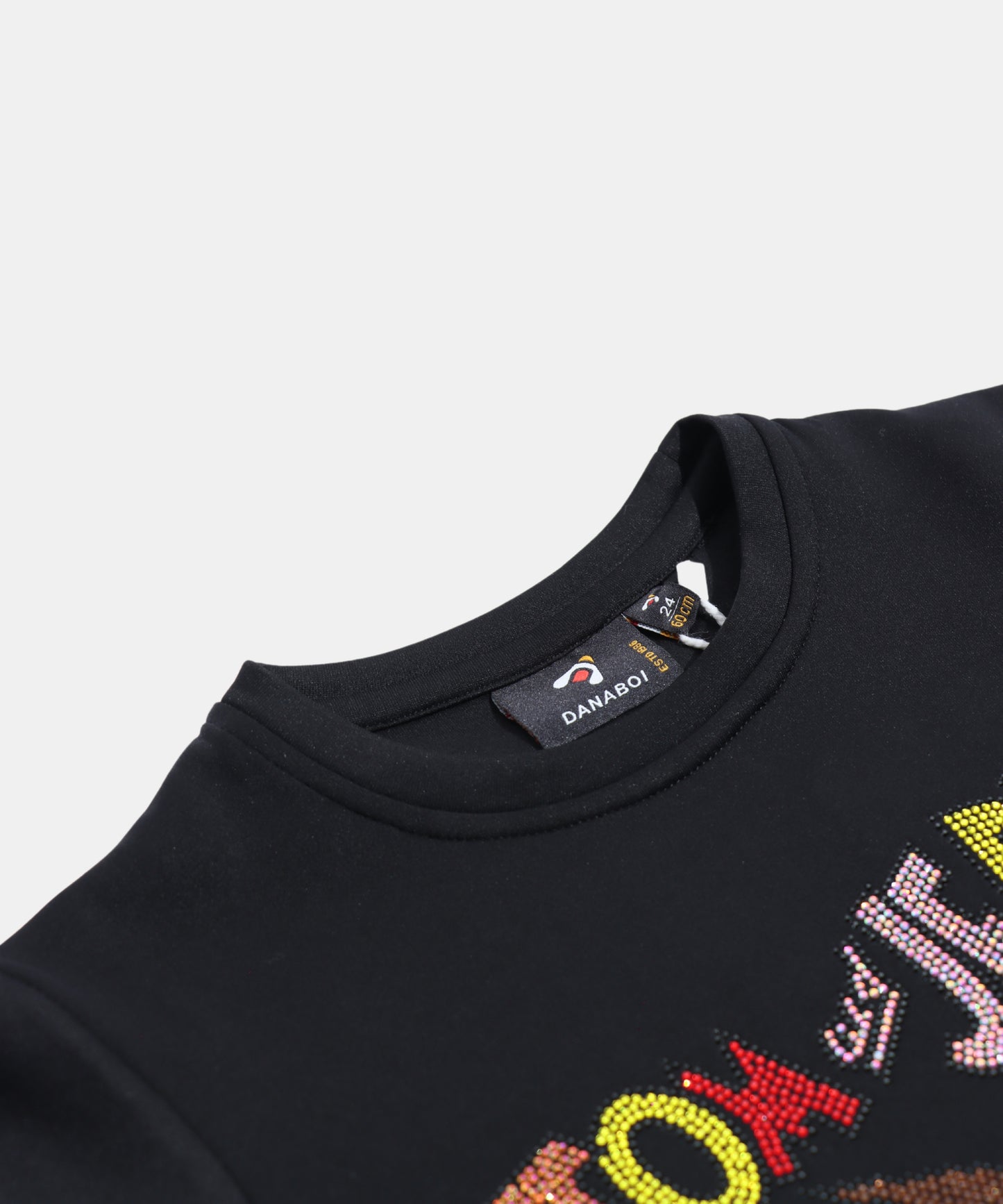 Danaboi Black Tom and Jerry Boys T-Shirt