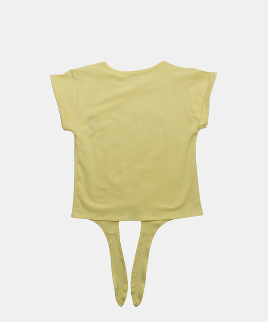 Tiny Girl Bright Tie-Knot Girls Top