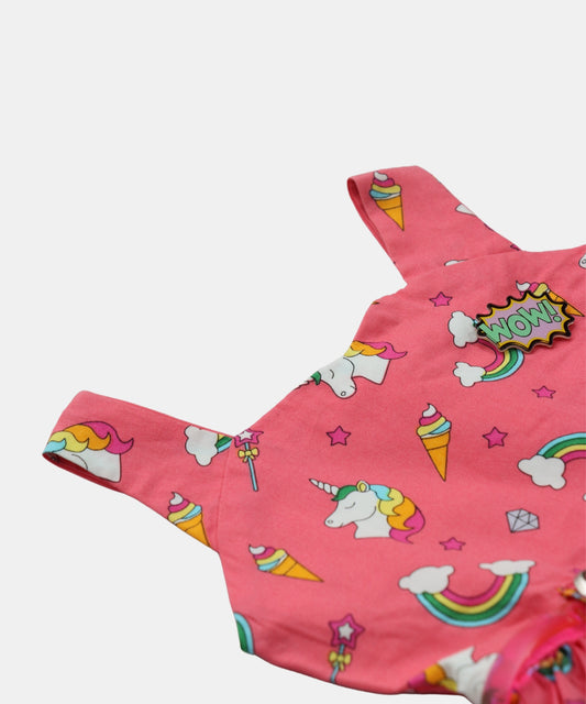 Tiny Girl Red White Striped Girls Dress