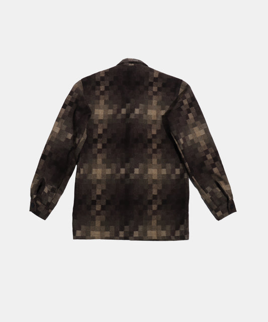 Danaboi Pixel Fade Button-Down Boys Shirt
