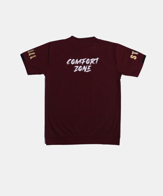 Danaboi Burgundy Wildland Graphic Boys T-Shirt