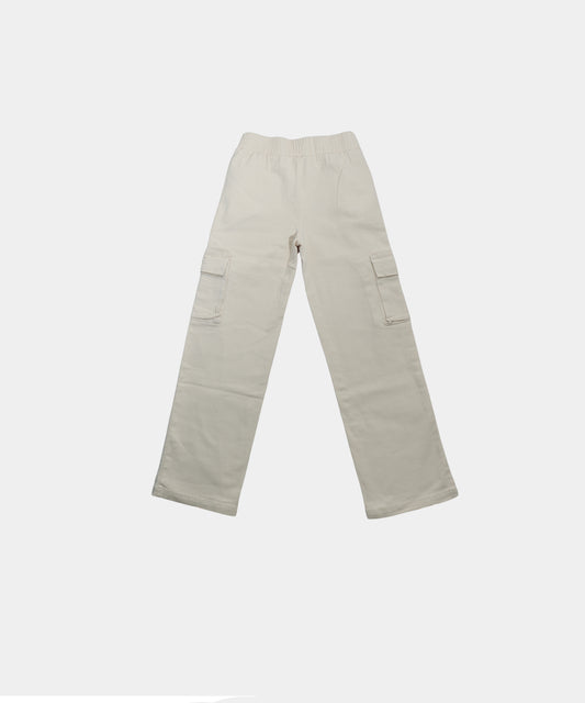 Tiny Girl Beige Girls Cargo Pants