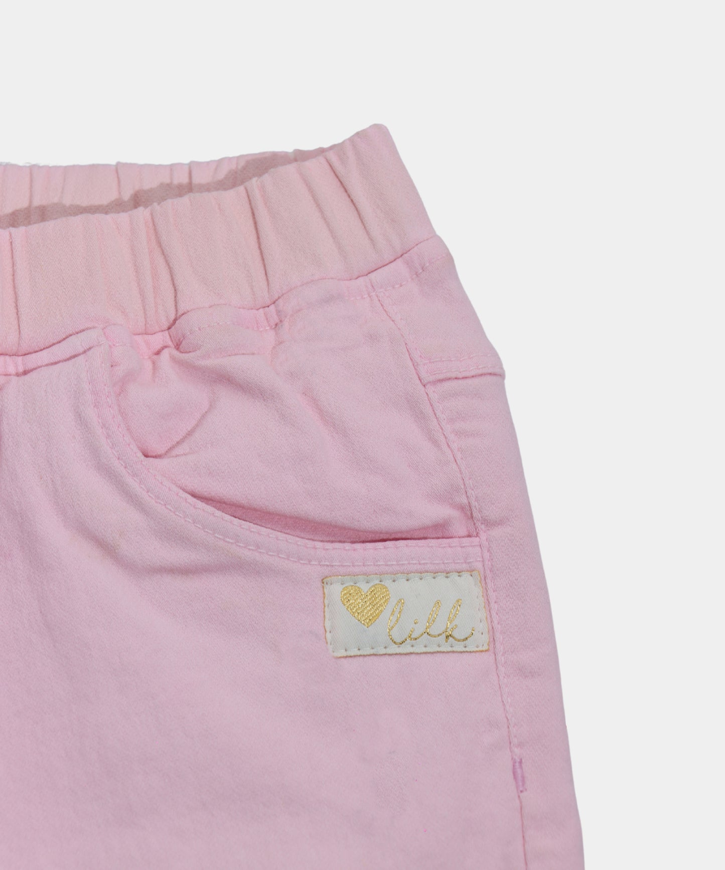 Little Kangaroos Light Pink Flared Girls Pants