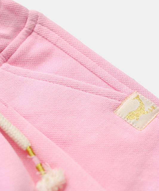 Tiny Girl Pink Drawstring Girls Shorts