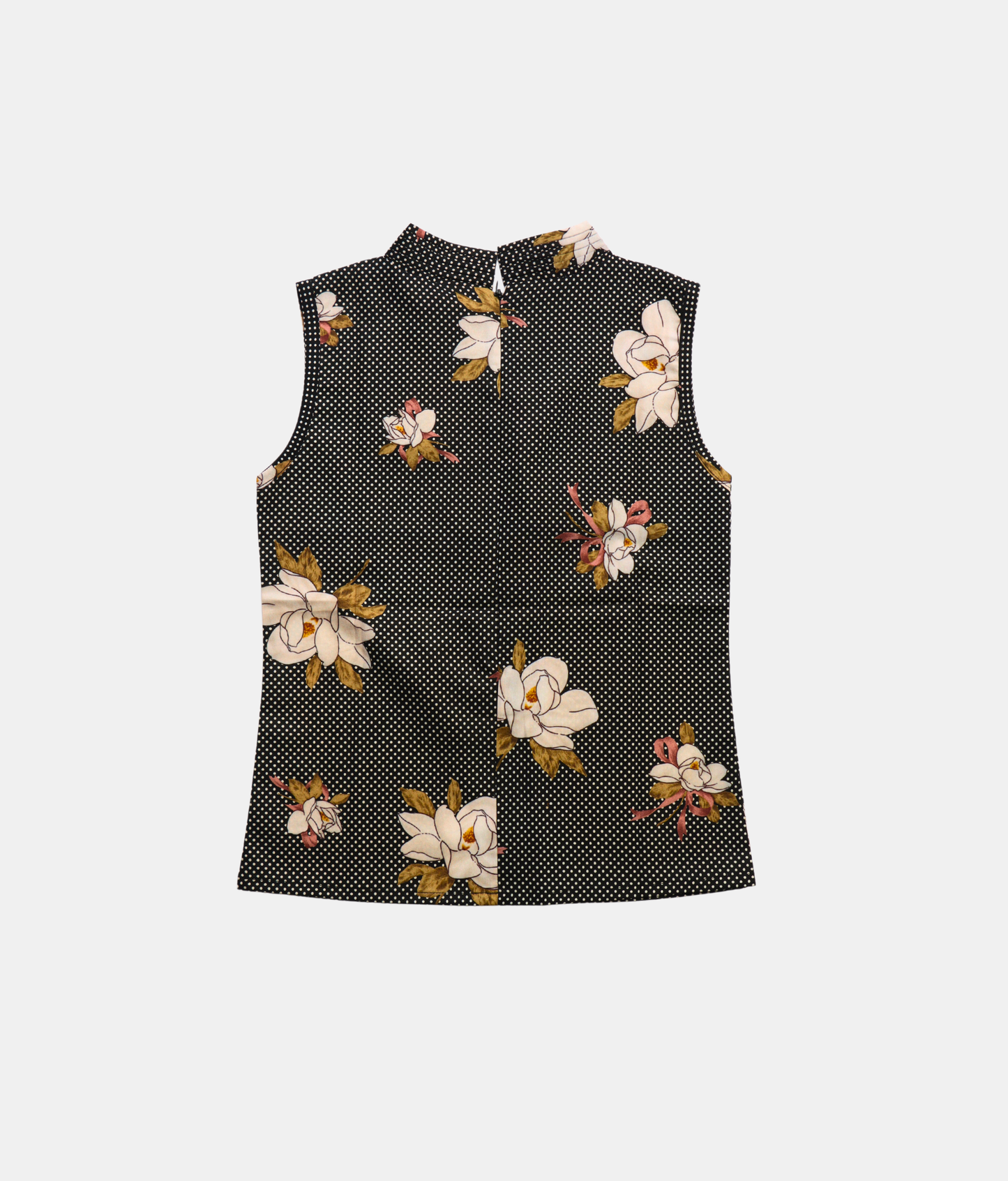 Tiny Girl Blossom Print Sleeveless Girls Top