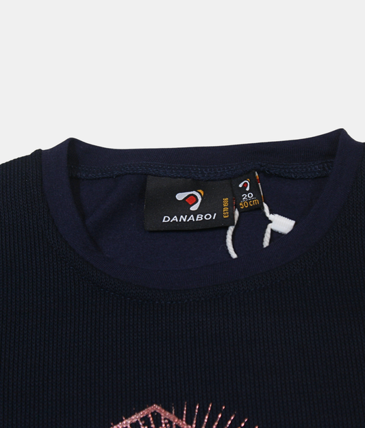 Danaboi Navy Blue Spiderman Boys T-Shirt