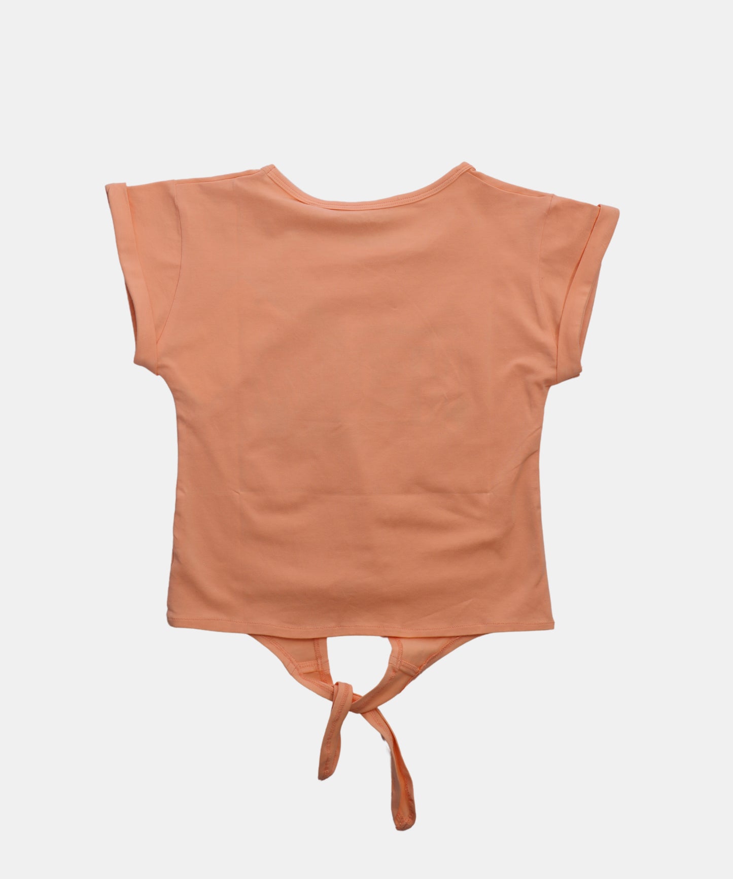Tiny Girl Bright Tie-Knot Girls Top