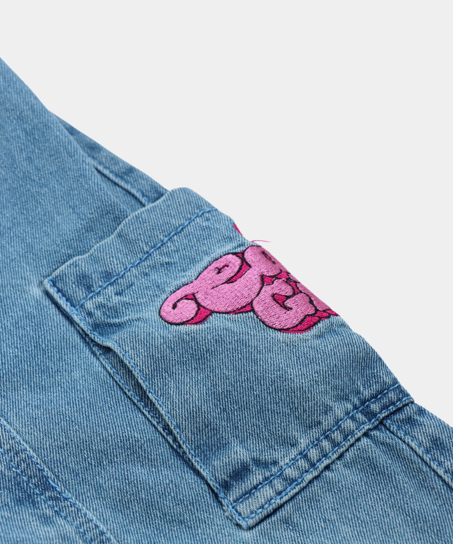 Tiny Girl Light Blue Barbie Cargo Pants