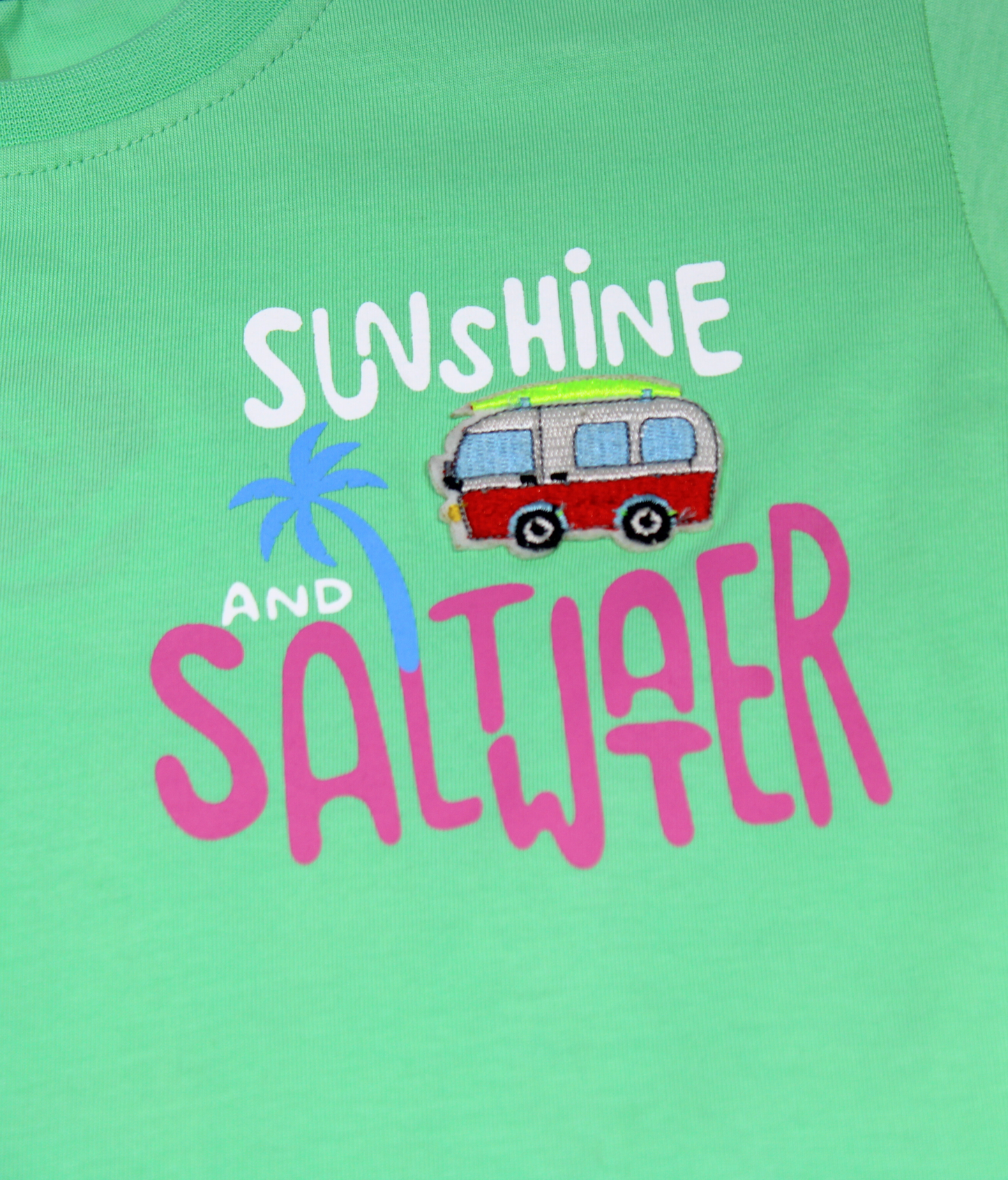Little Kangaroos Mint Green Sunshine & Saltwater Boys T-Shirt