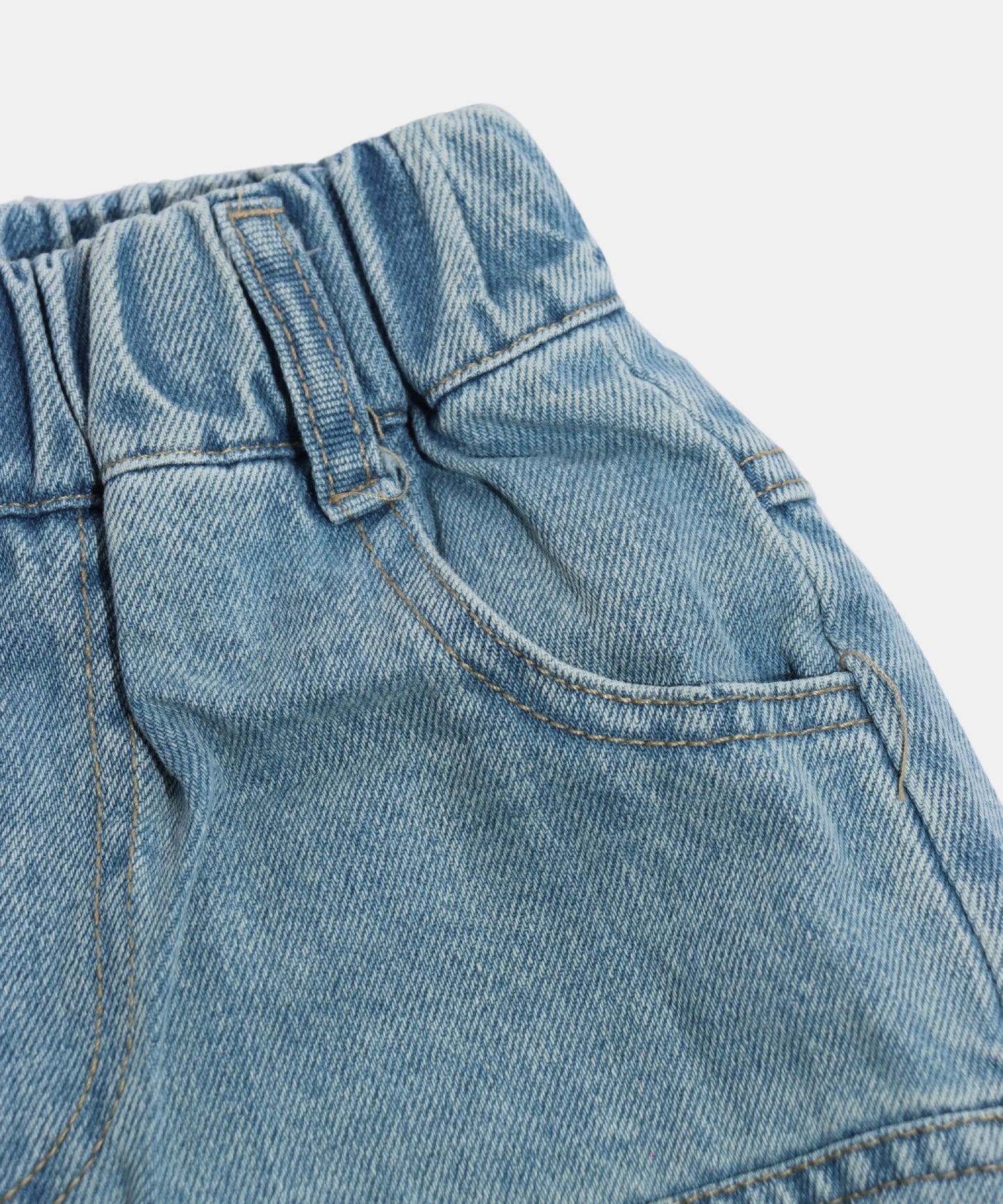 Dapp Light Blue Kids Cargo Jeans