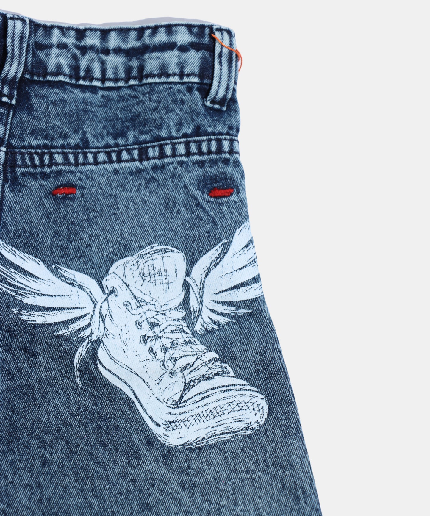 Dapp Dark Blue Graphic Boys Jeans