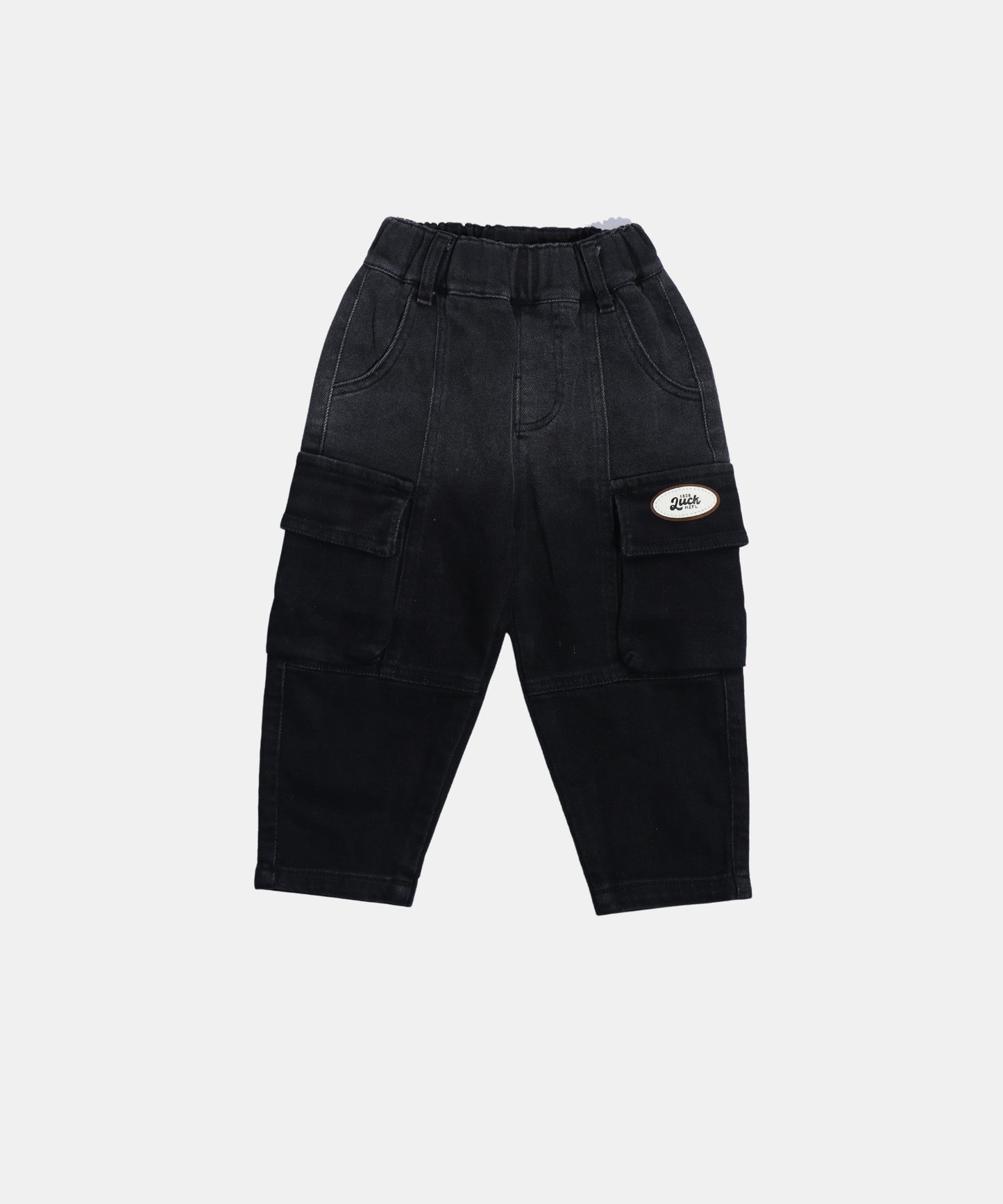 Dapp Black Cargo Boys Jeans