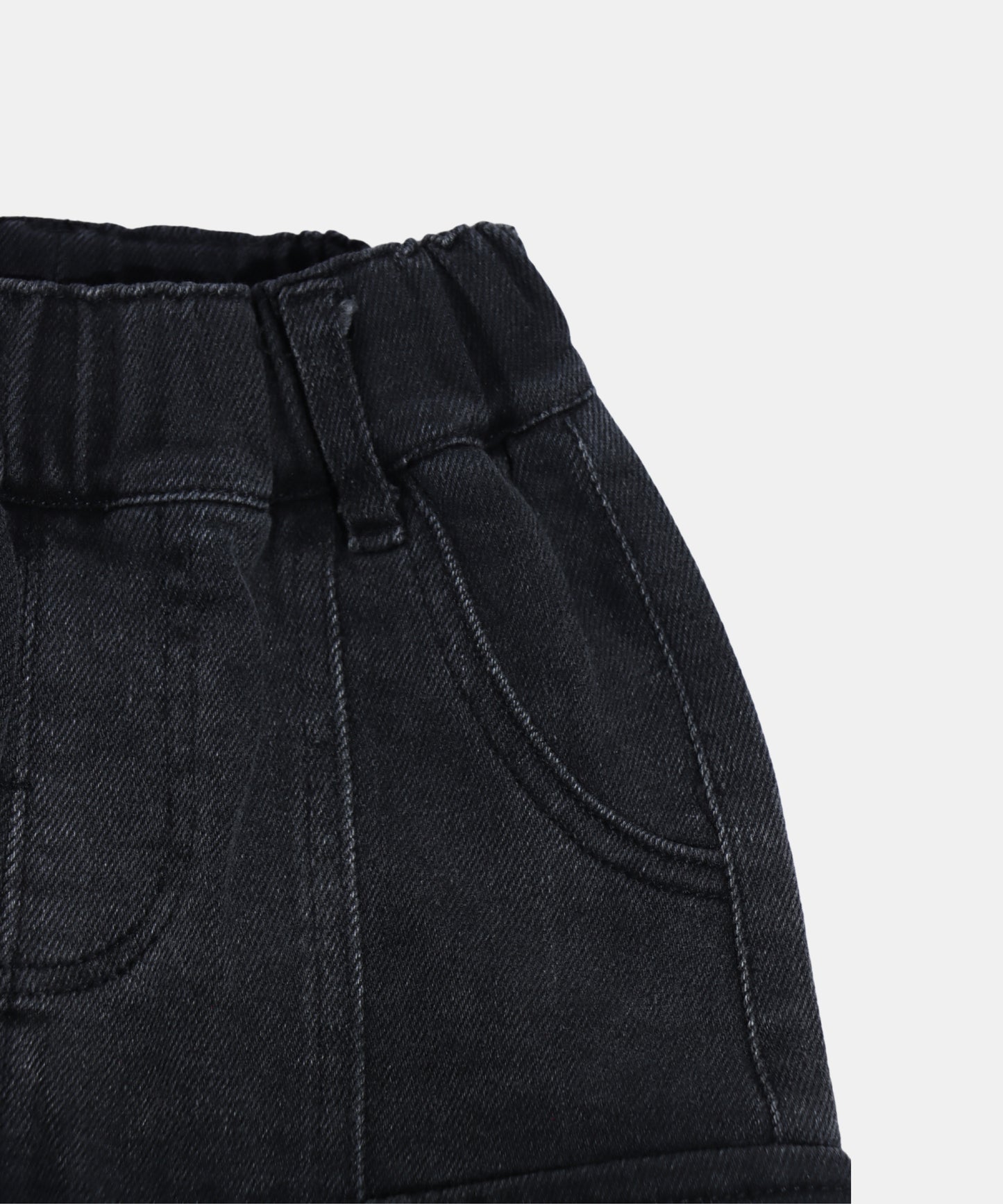 Dapp Black Cargo Boys Jeans