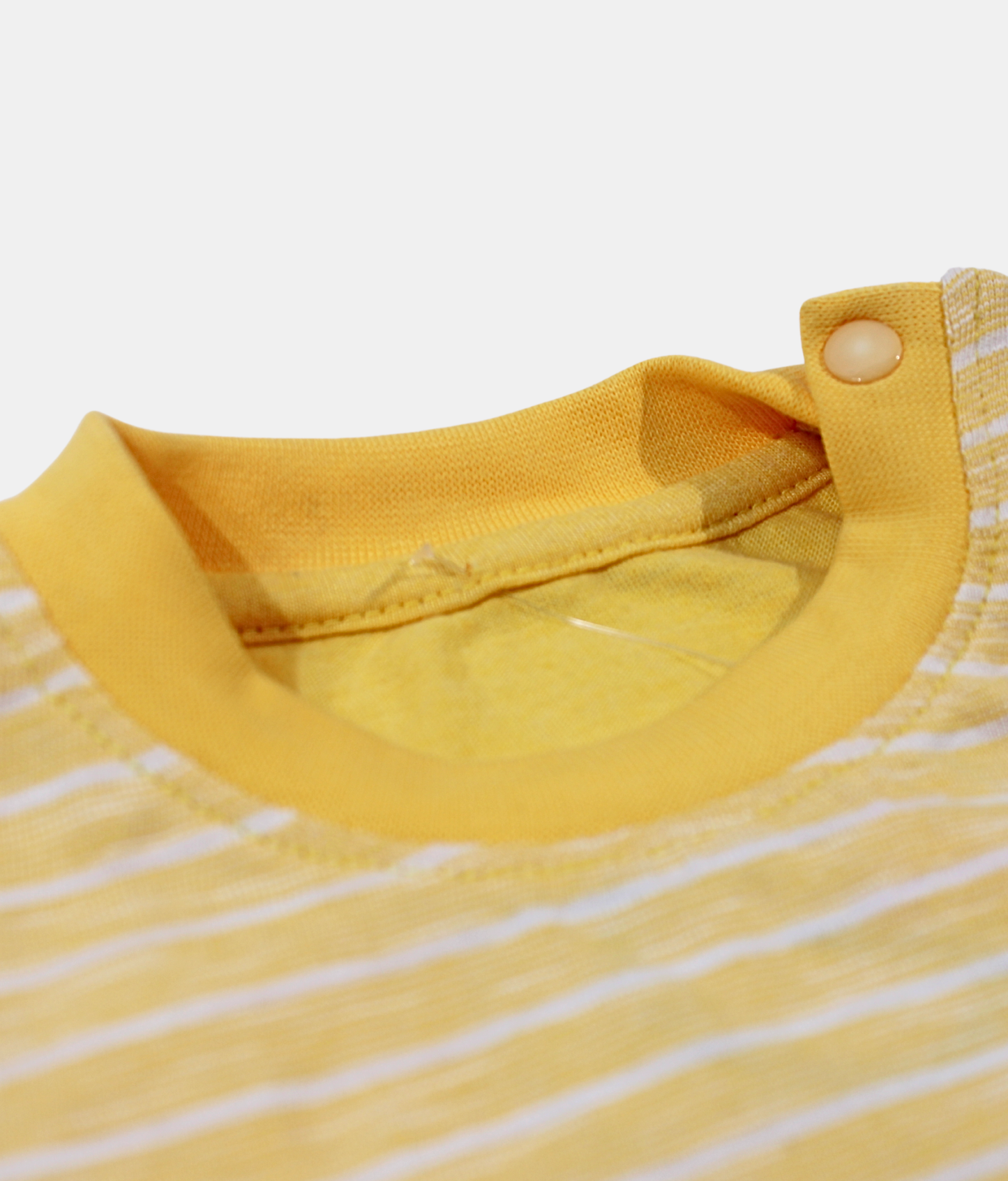Little Kangaroos Yellow Striped Baby Romper