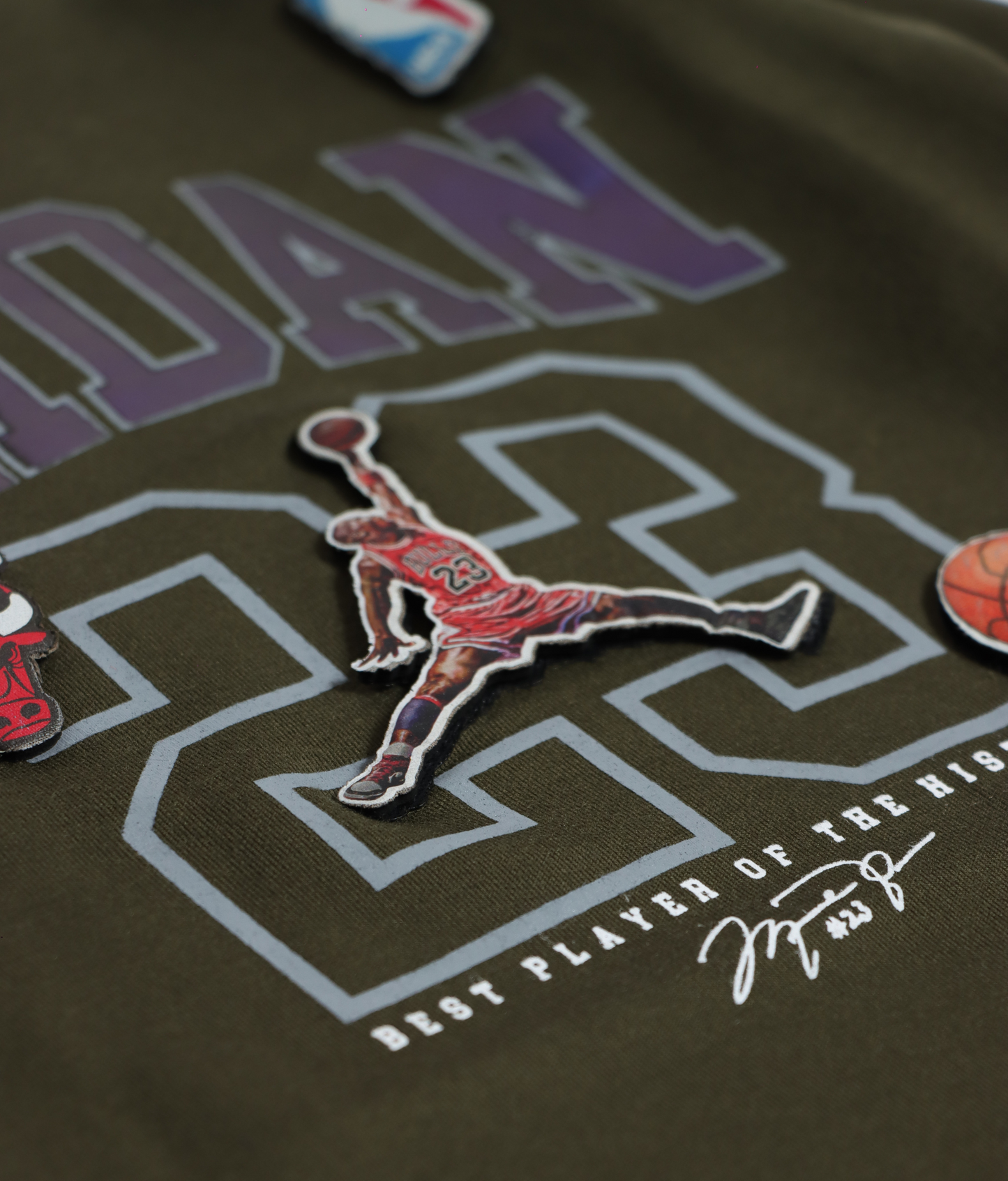 Danaboi Olive Green Boys Full Sleeve T-Shirt