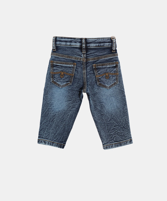 Dapp Dark Blue Lightly Washed Baby Jeans