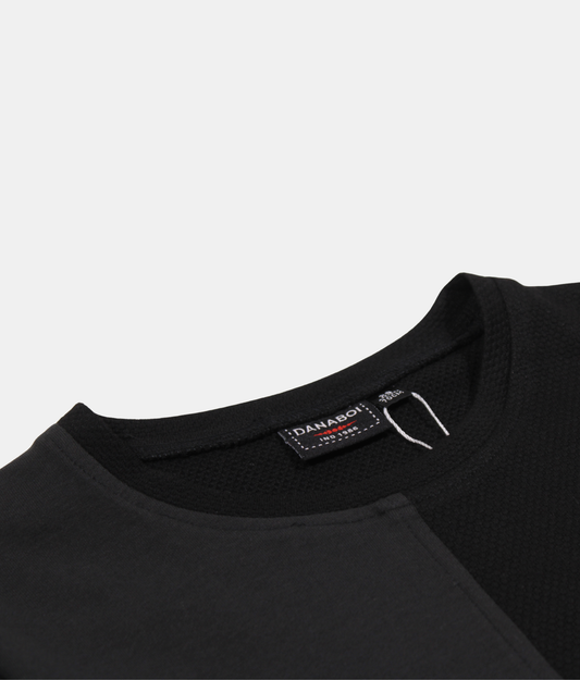 Danaboi Black Colourblock Boys Sweatshirt