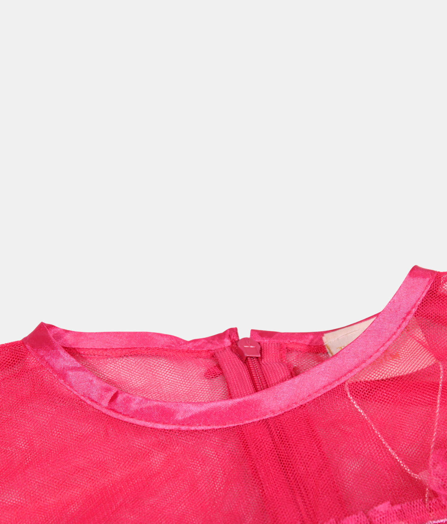Tiny Girl Hot Pink Girls Ruffle Dress