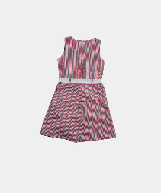 Tiny Girl Pink Striped Girls Jumpsuit
