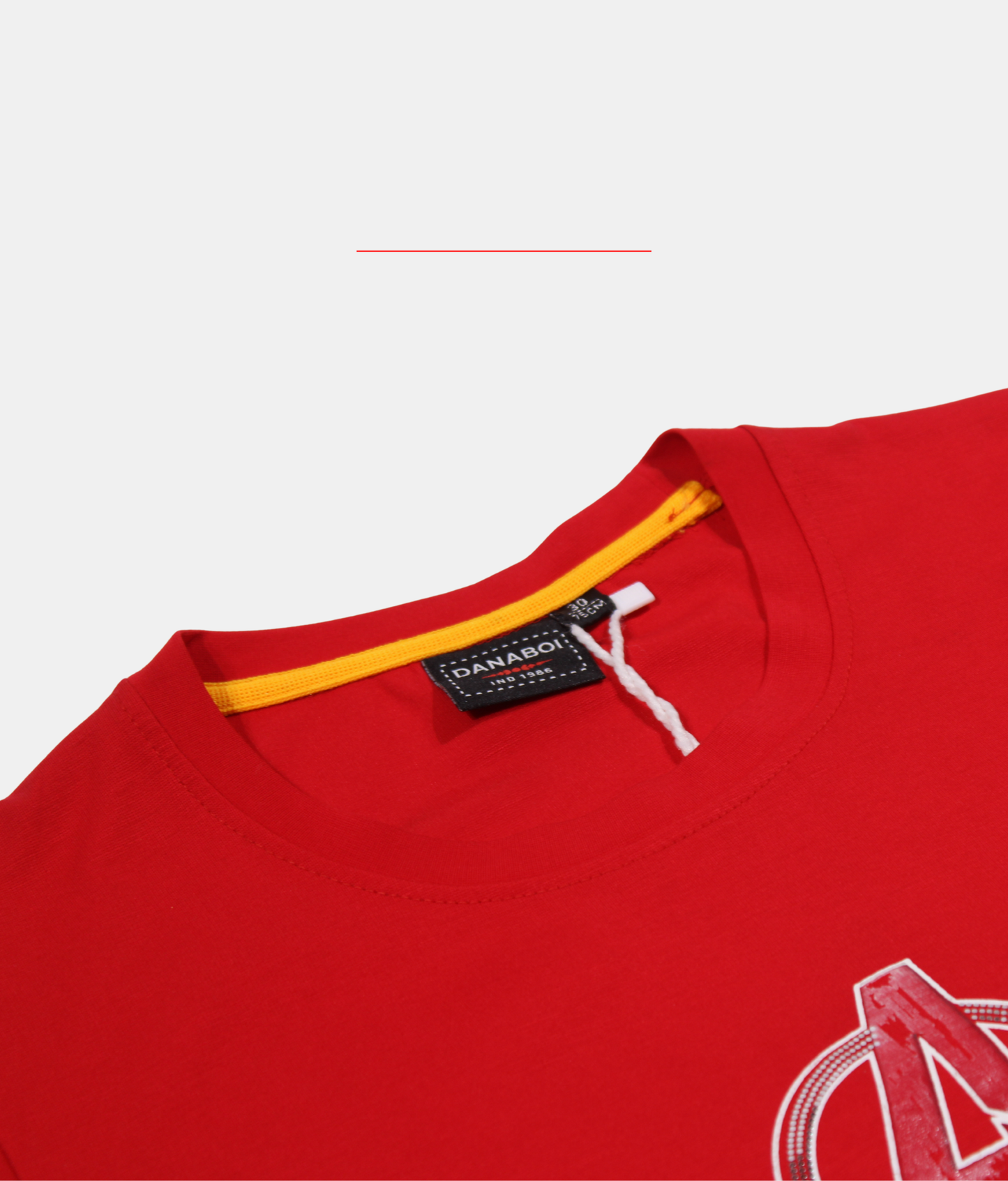Danaboi Red Avengers Boys T-Shirt