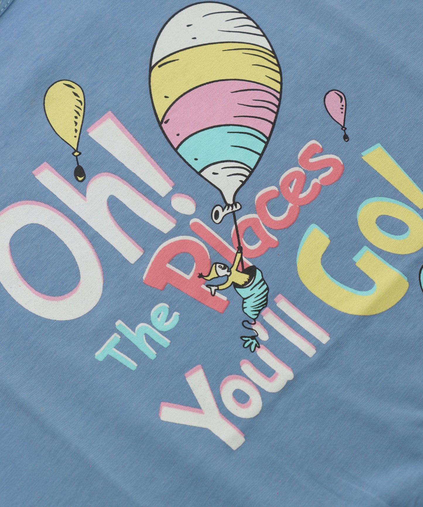 Tiny Girl Adventure Dreams Tie-Knot Girls Top