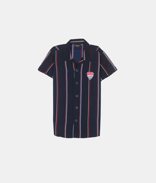 Danaboi Navy Striped Boys Co-ord Set