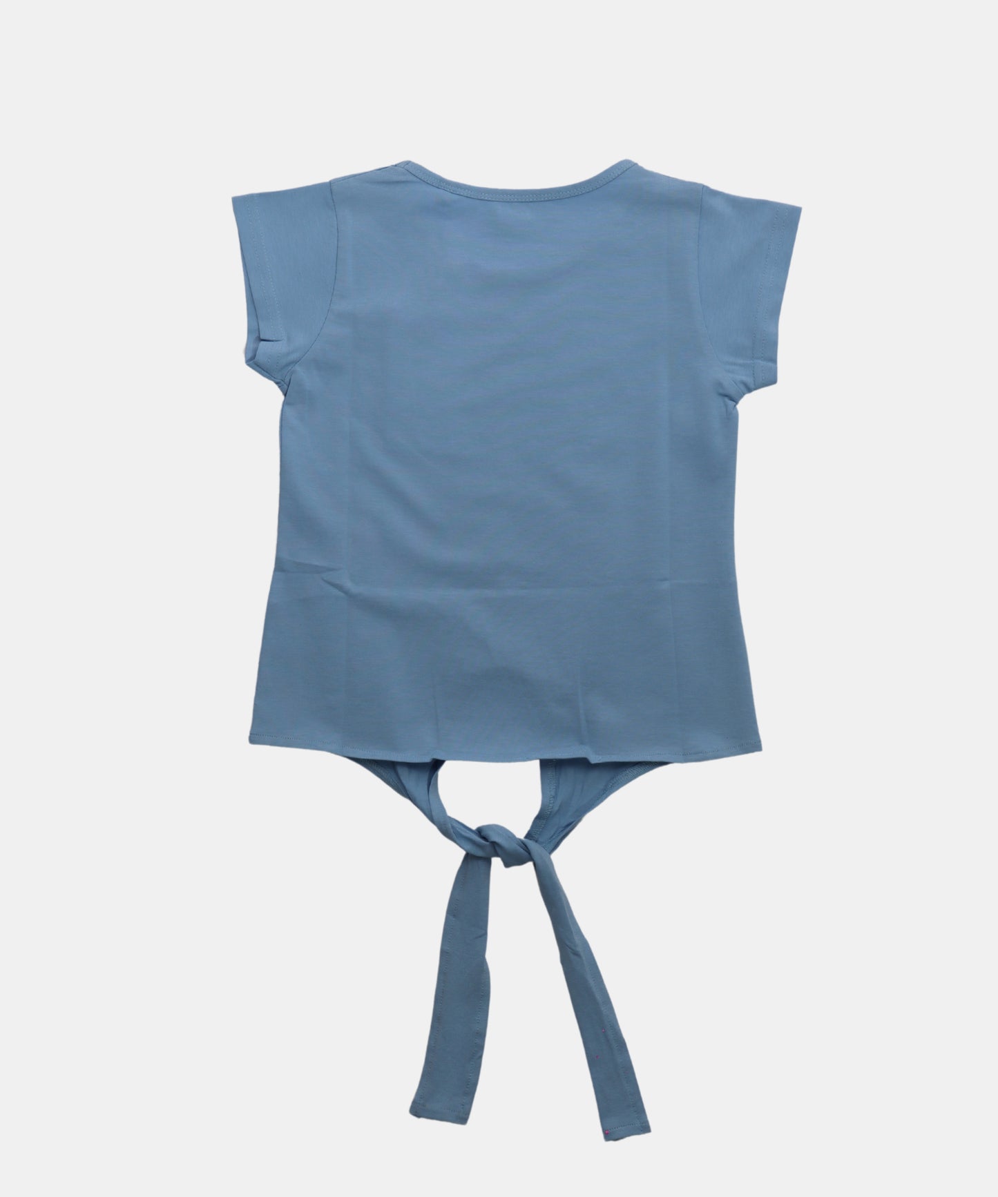 Tiny Girl Adventure Dreams Tie-Knot Girls Top