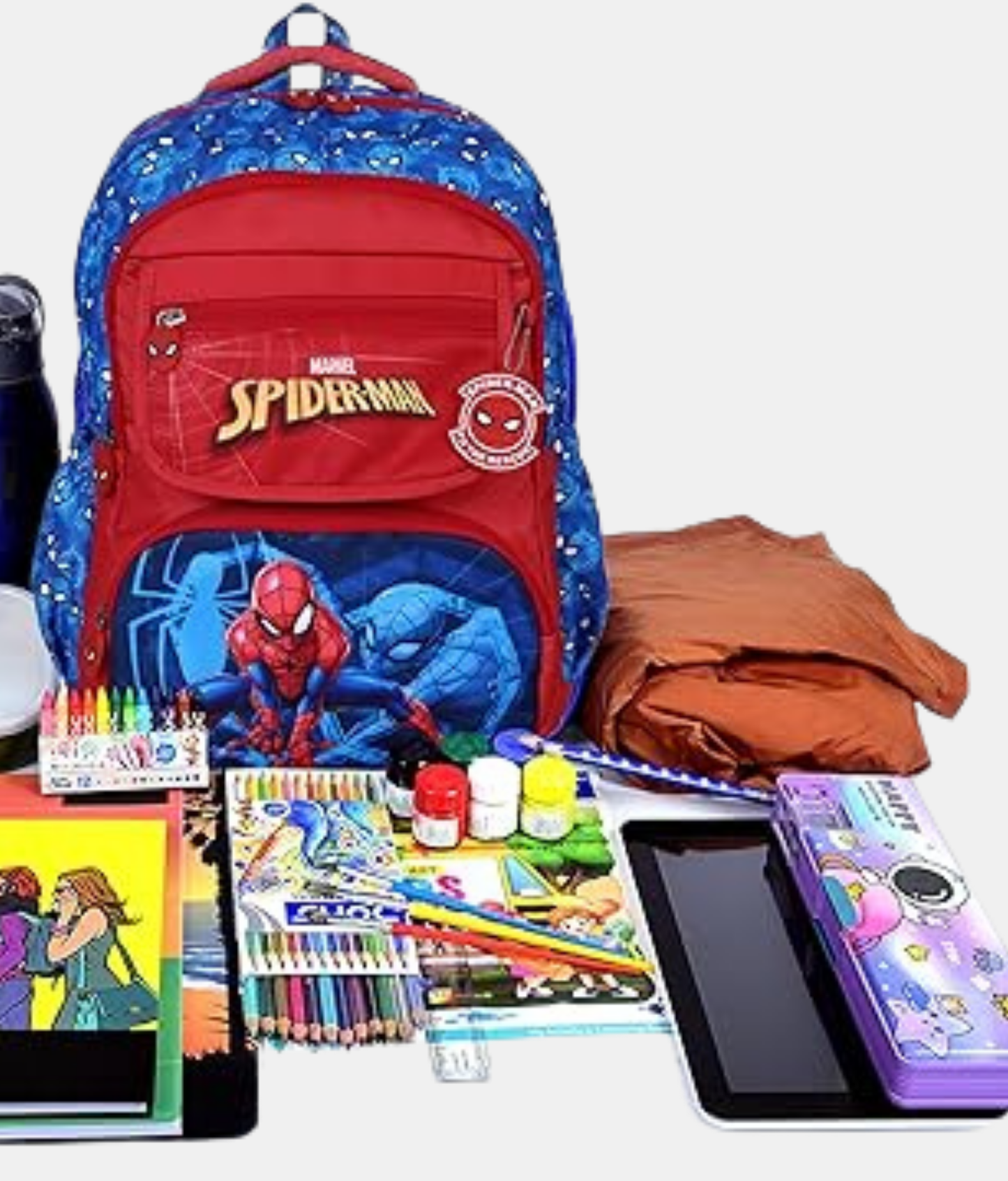 Karston Spiderman Blue and Red Kids Backpack