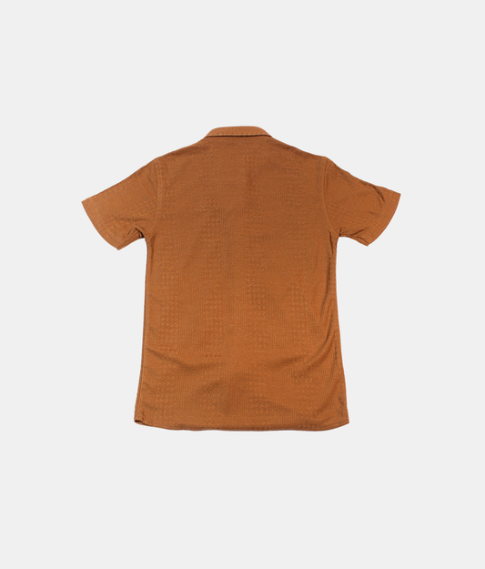 Danaboi Rust Brown Boys Shirt