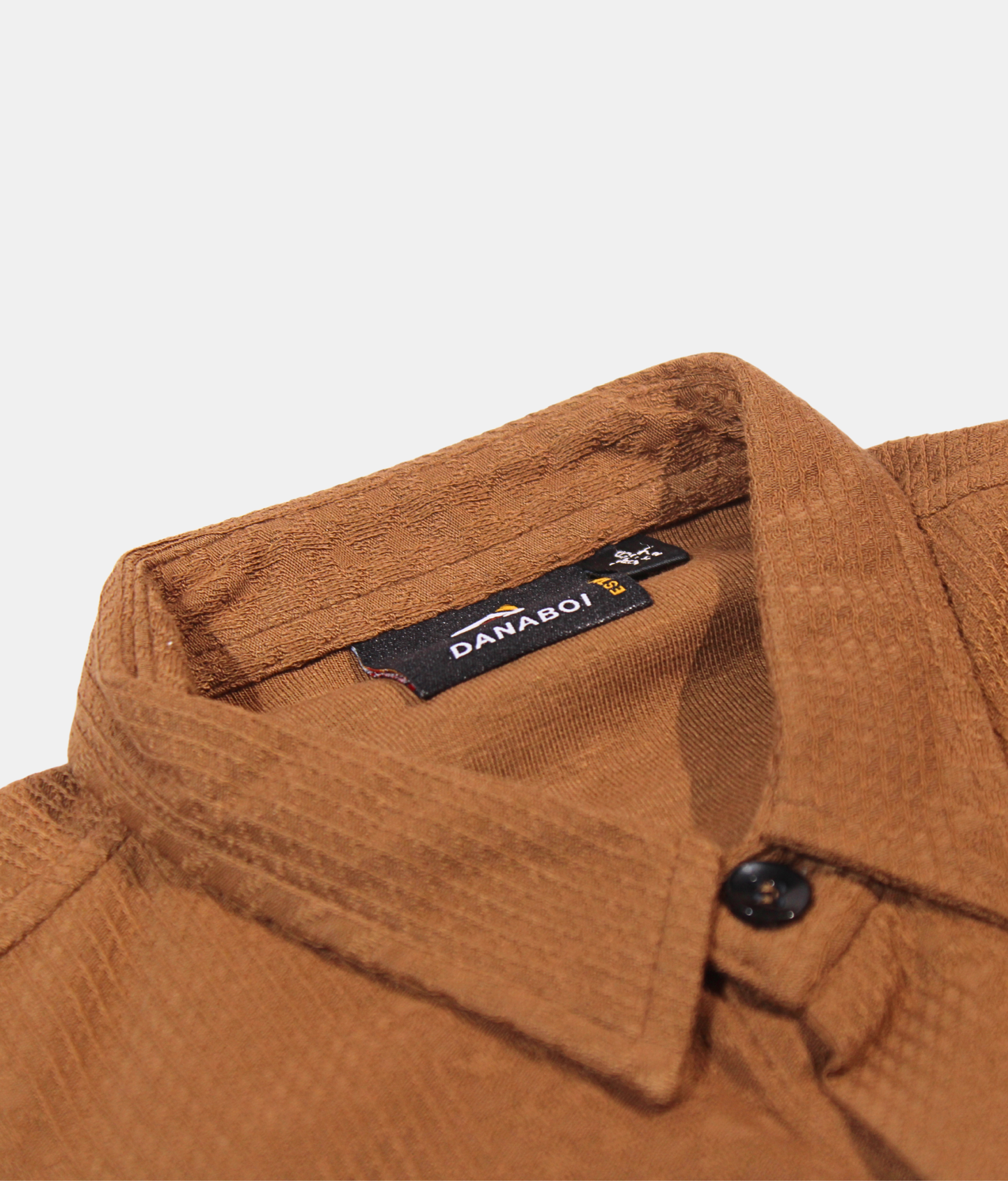 Danaboi Rust Brown Boys Shirt