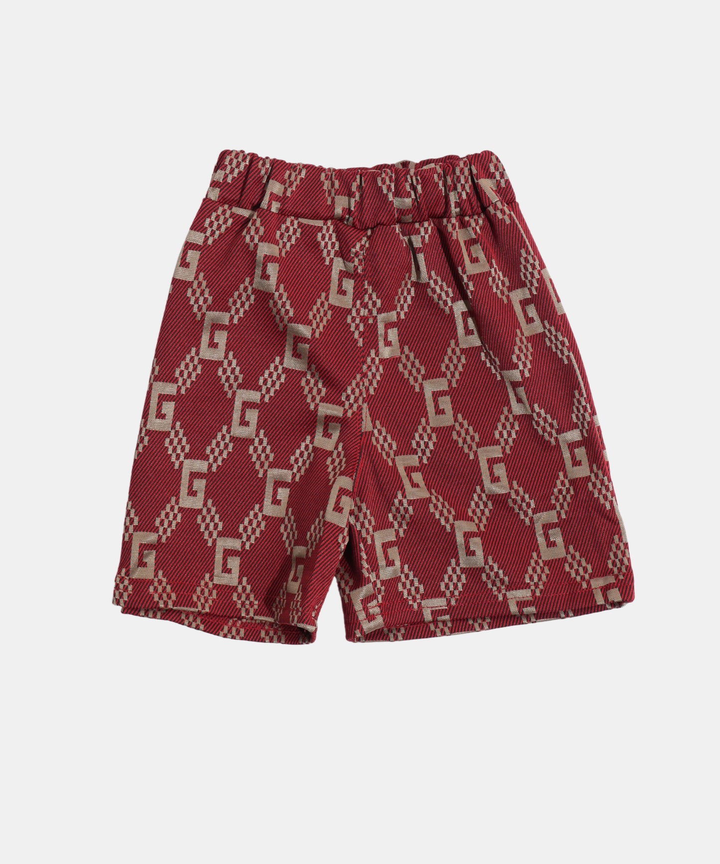 Dapp Kids Black & Maroon Boys Co-ord Set
