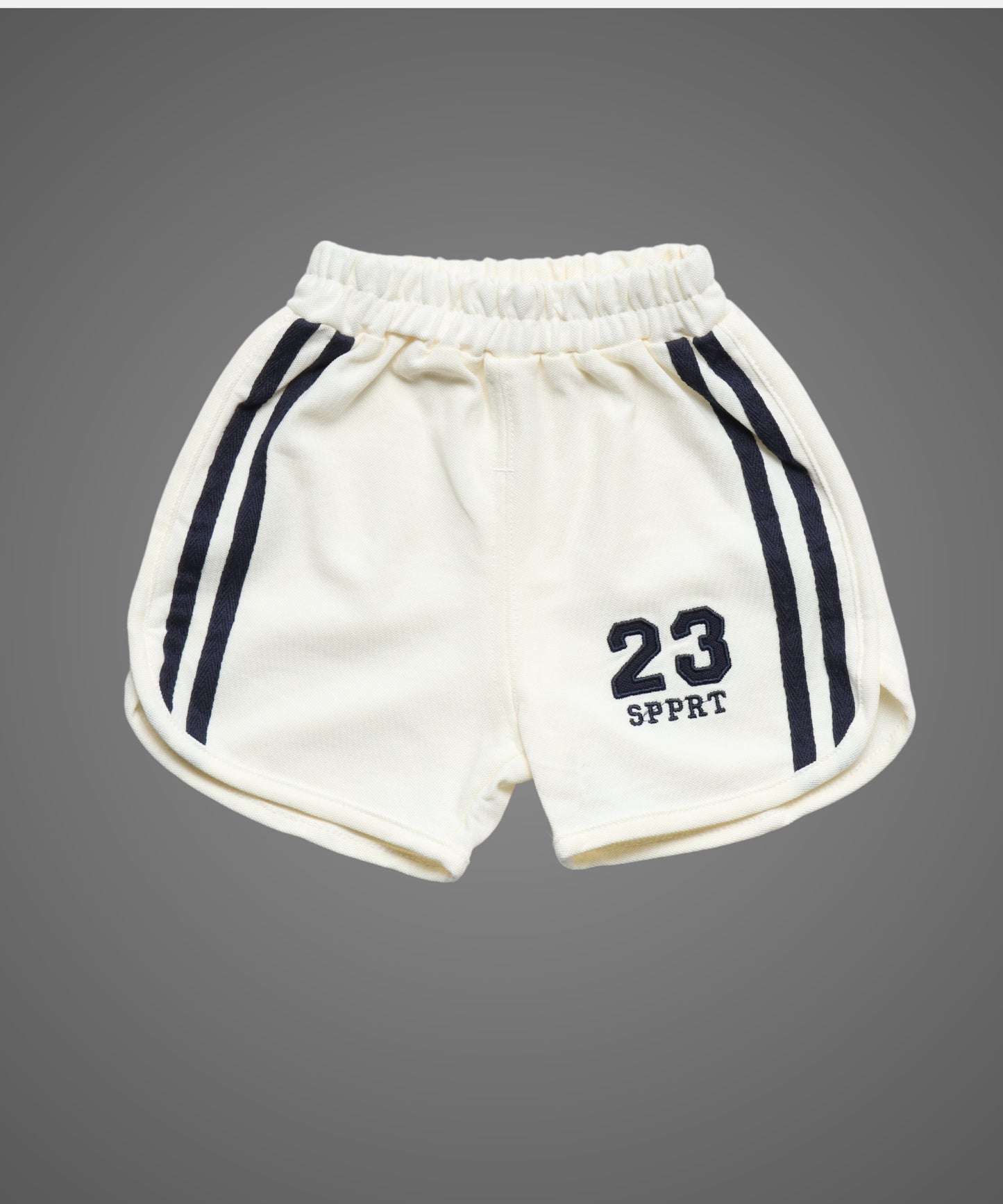 Dapp Kids White & Navy Boys Co-Ord Set
