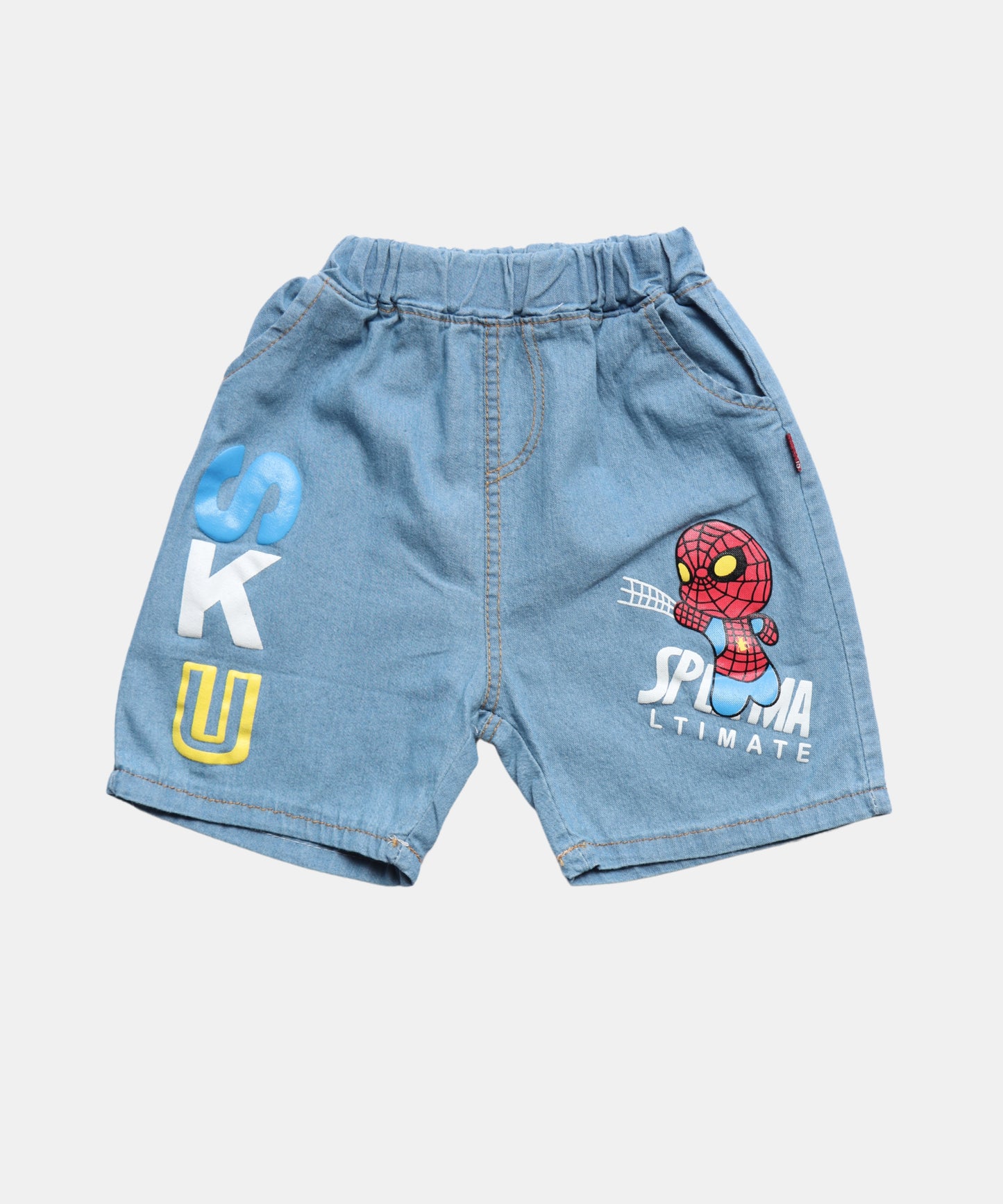 Dapp Kids Blue & Red Boys T-Shirt with Detachable Cape