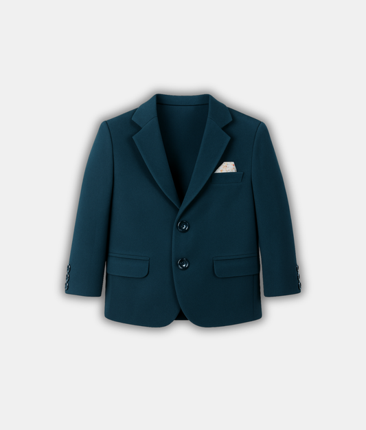 Able Apperal Teal Boys Formal Suit Set