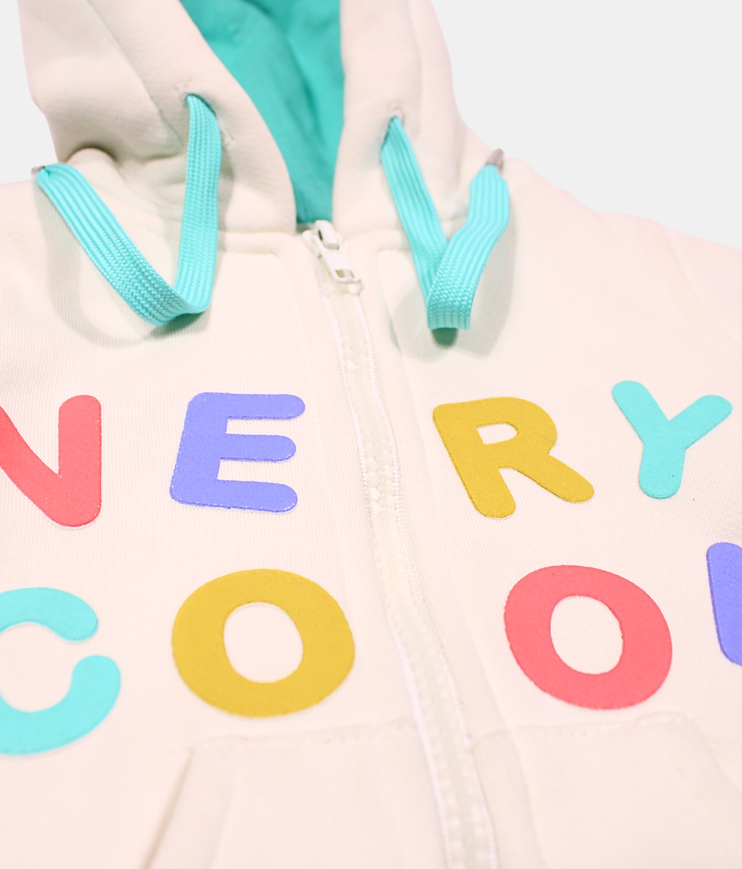 Tiny Girl White Girls Hoodie Full Sleeve