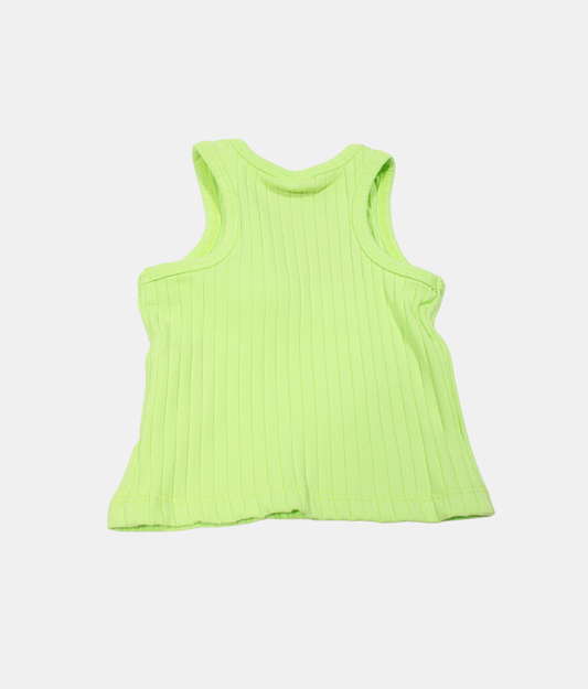 Tiny Girl Light Green Baby Sleeveless Vest