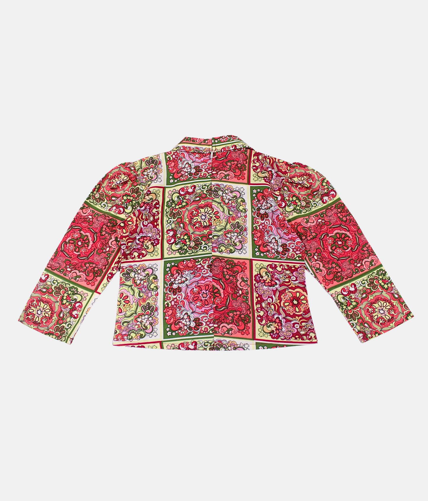 Tiny Girl Red Paisley Co-ord Set