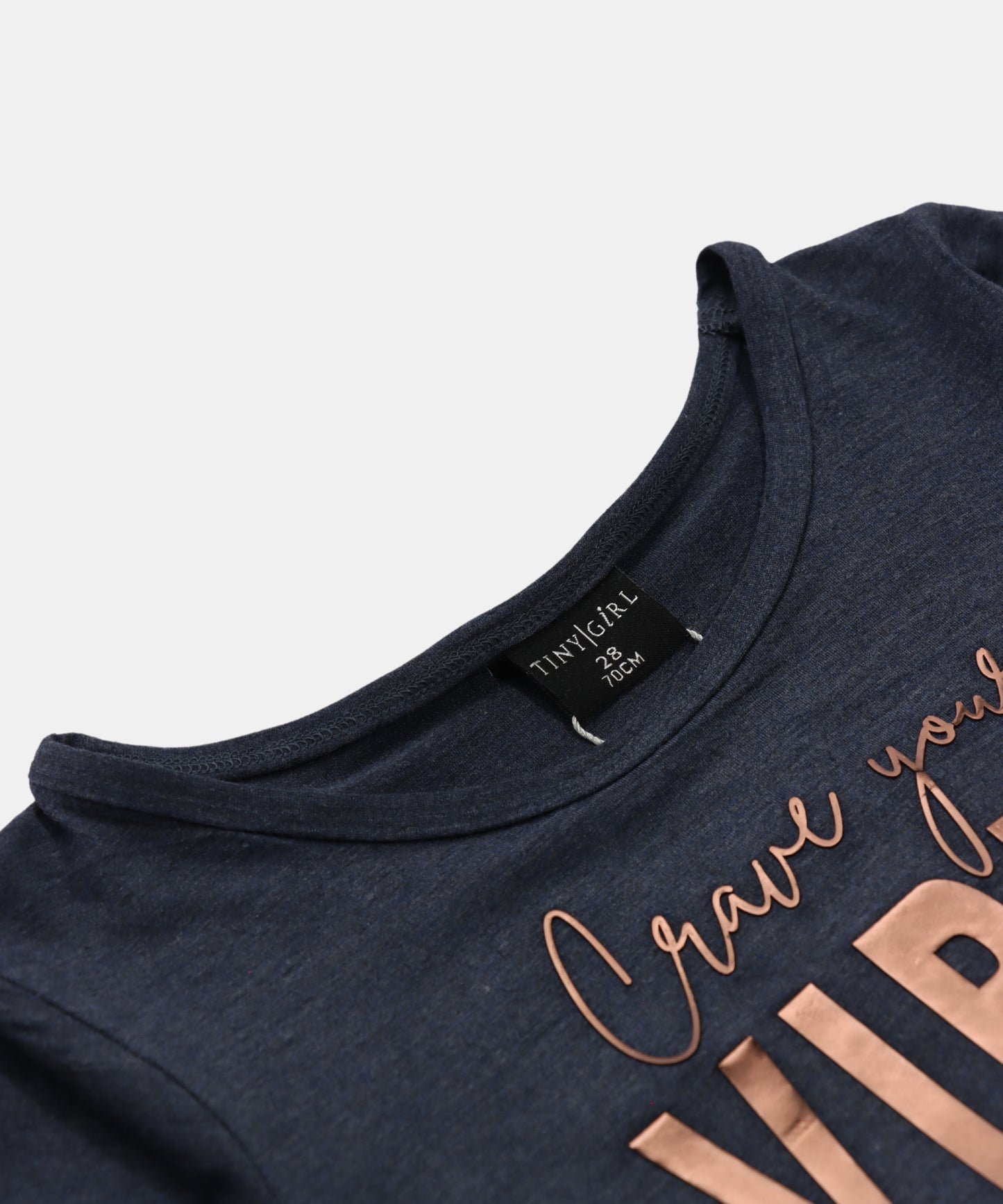 Tiny Girl Vibes Navy Blue