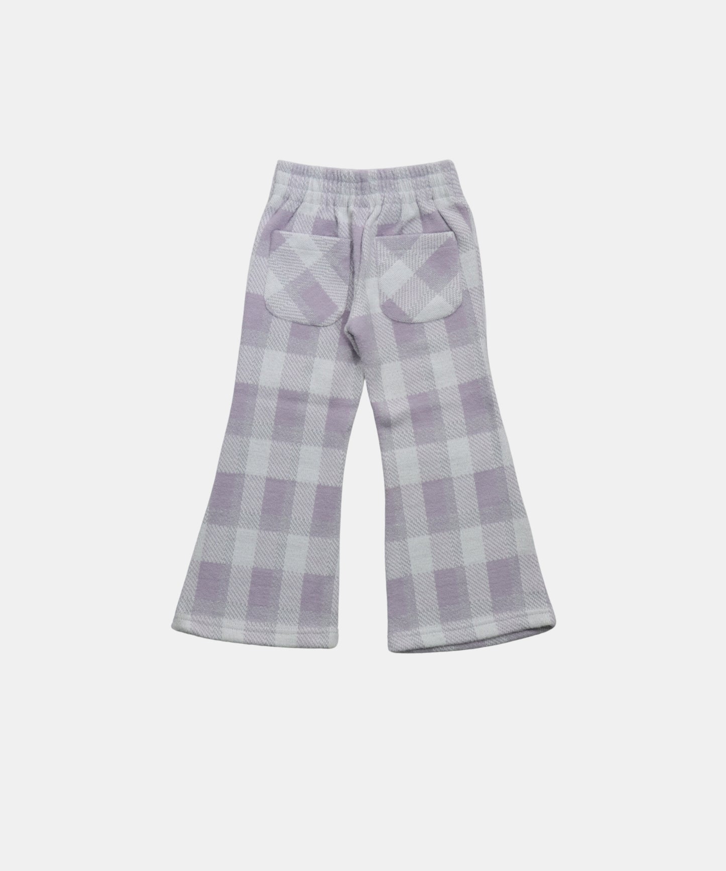 Tiny Girl Lavender Plaid Girls Pants
