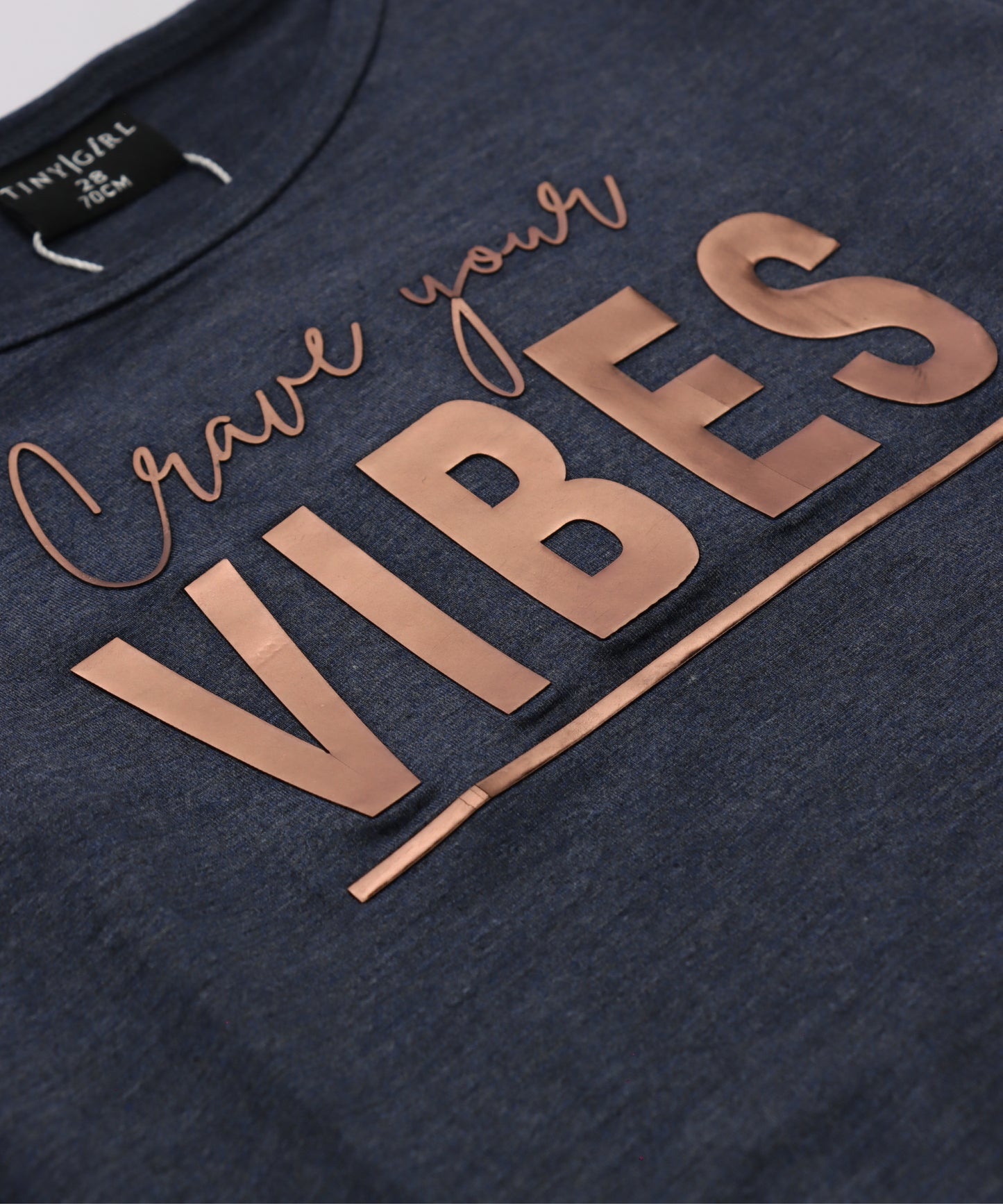 Tiny Girl Vibes Navy Blue