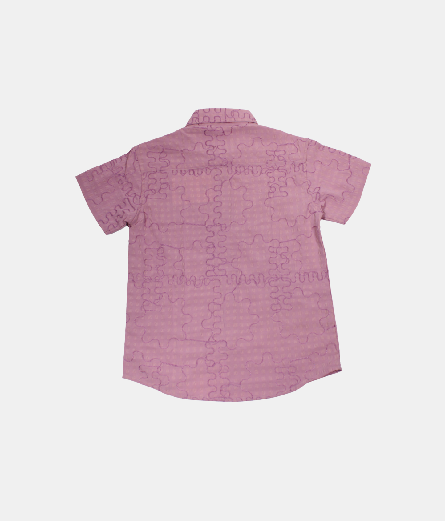 OKS Pink Boys Shirt and Shorts Set