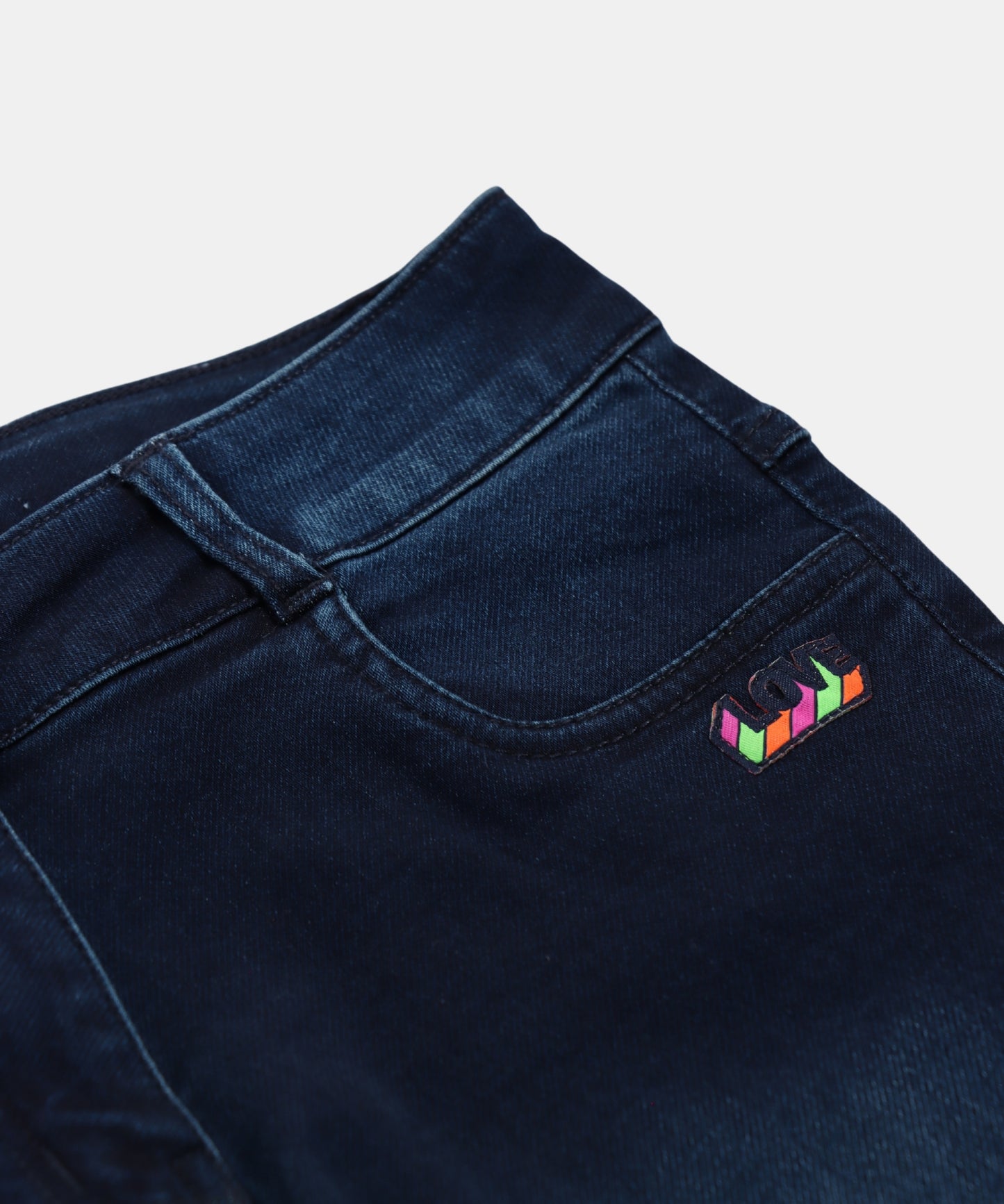 Tiny Girl Midnight Blue Distressed Skinny Jeans for Girls