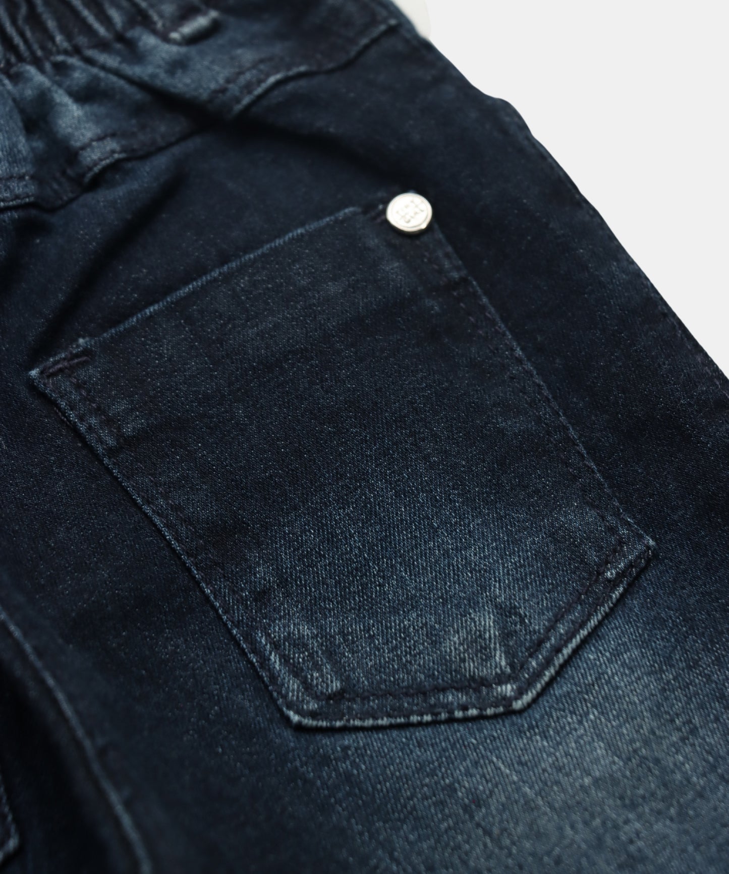 Tiny Girl Dark Wash Statement Jeans for Girls