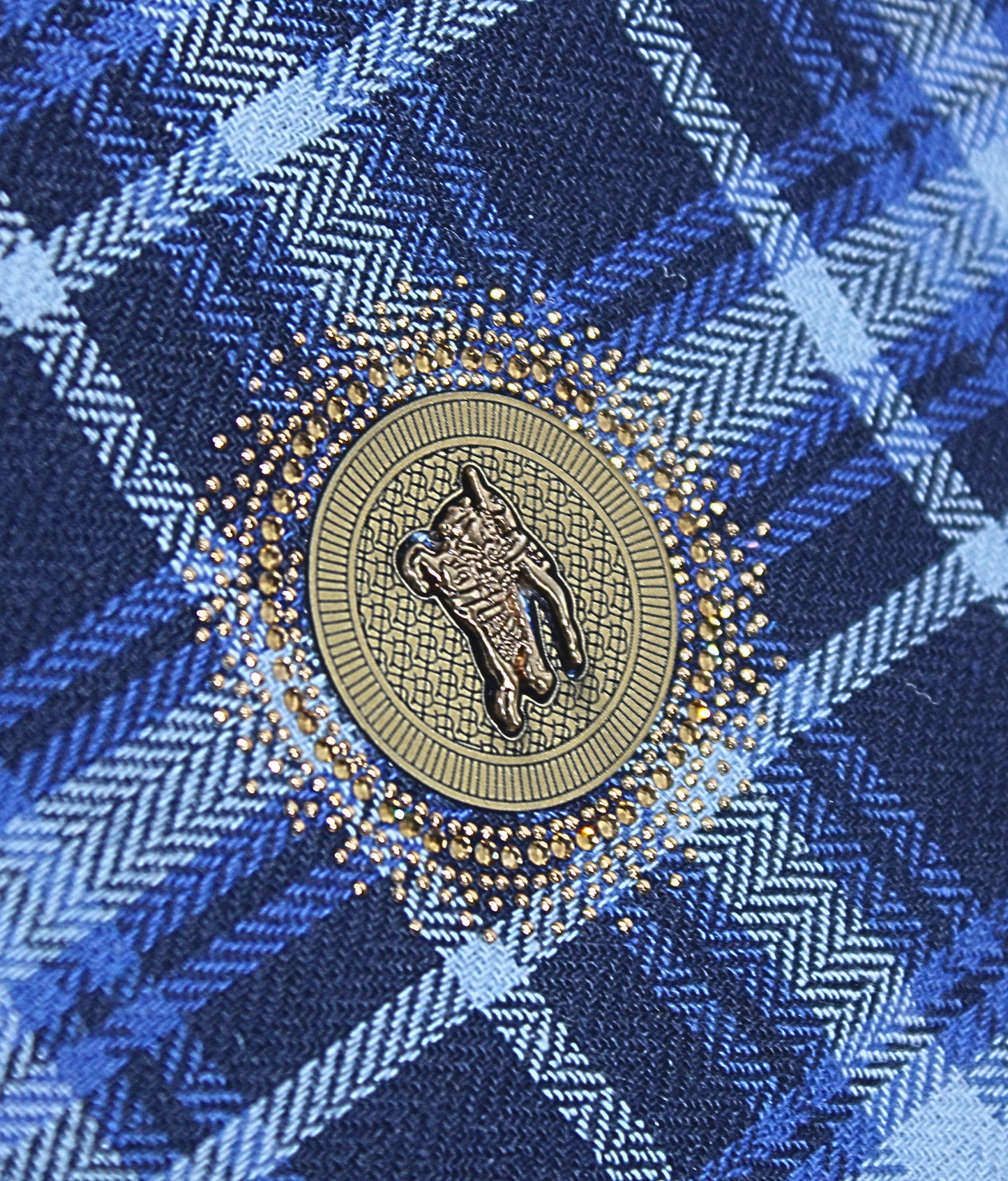 Danaboi Blue Checkered Boys Co-ord Set