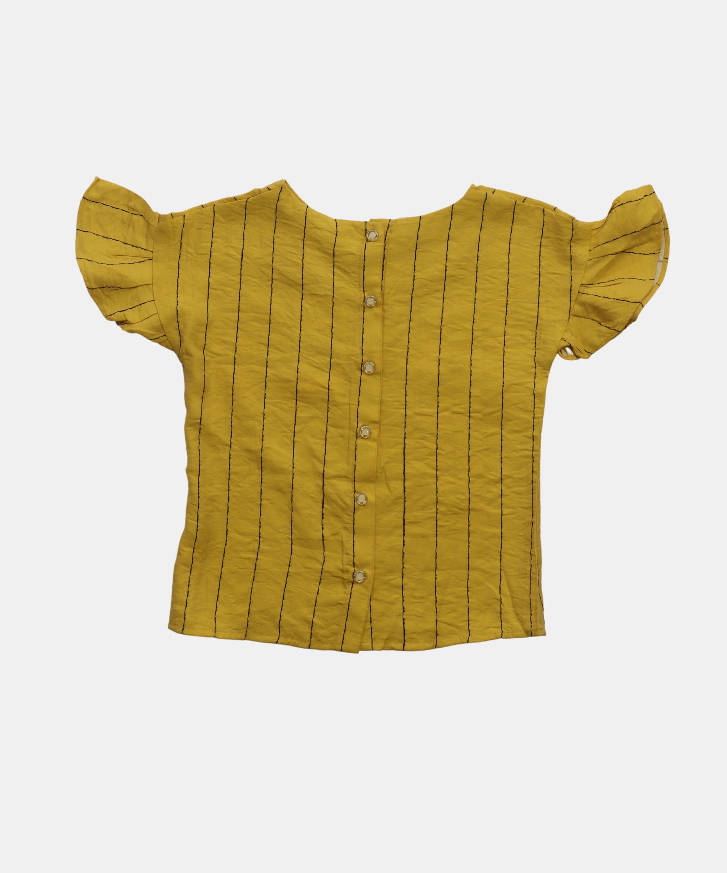 Tiny Girl Printed Ruffle Sleeve Top