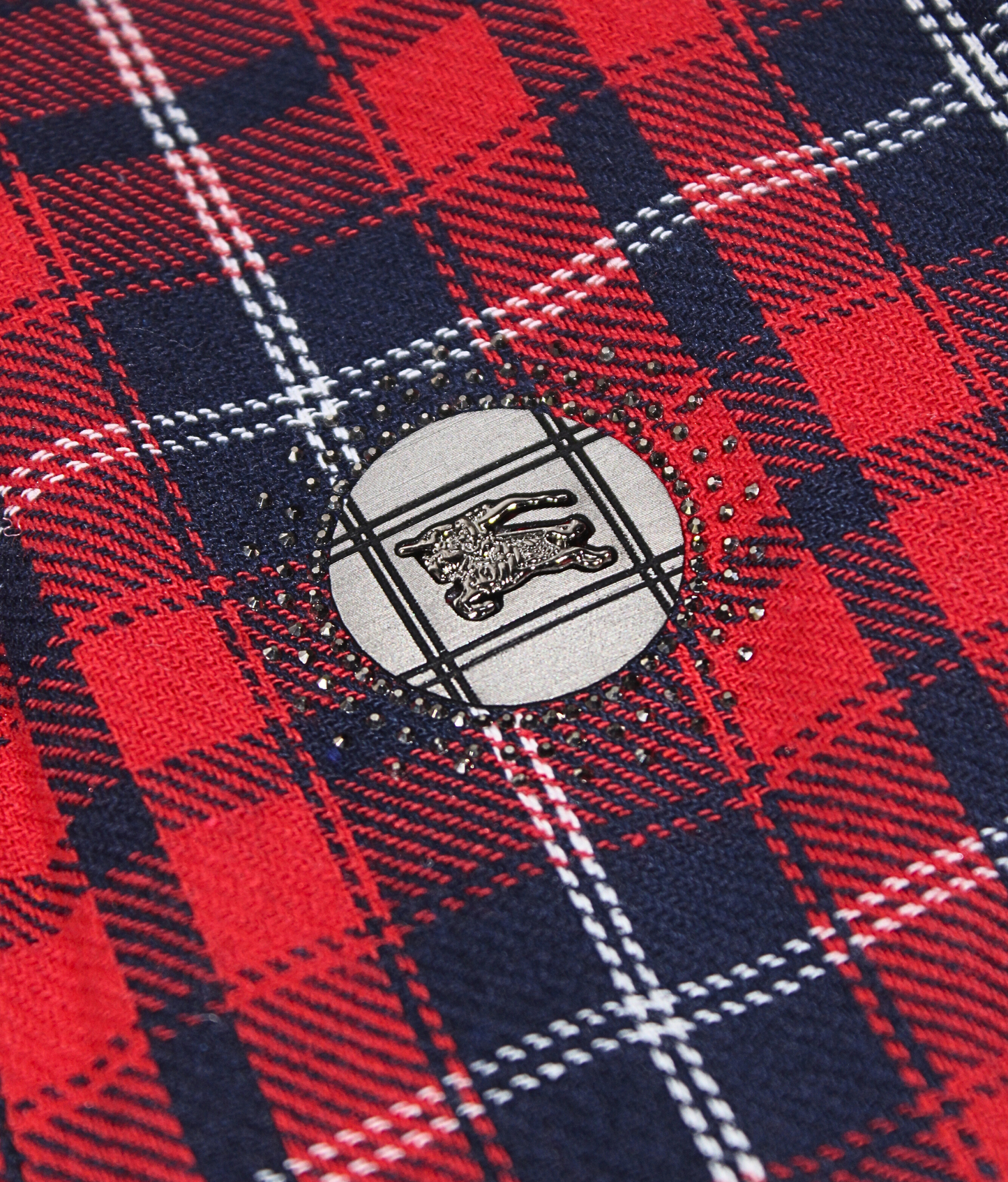 Danaboi Red Checkered Boys Co-ord Set