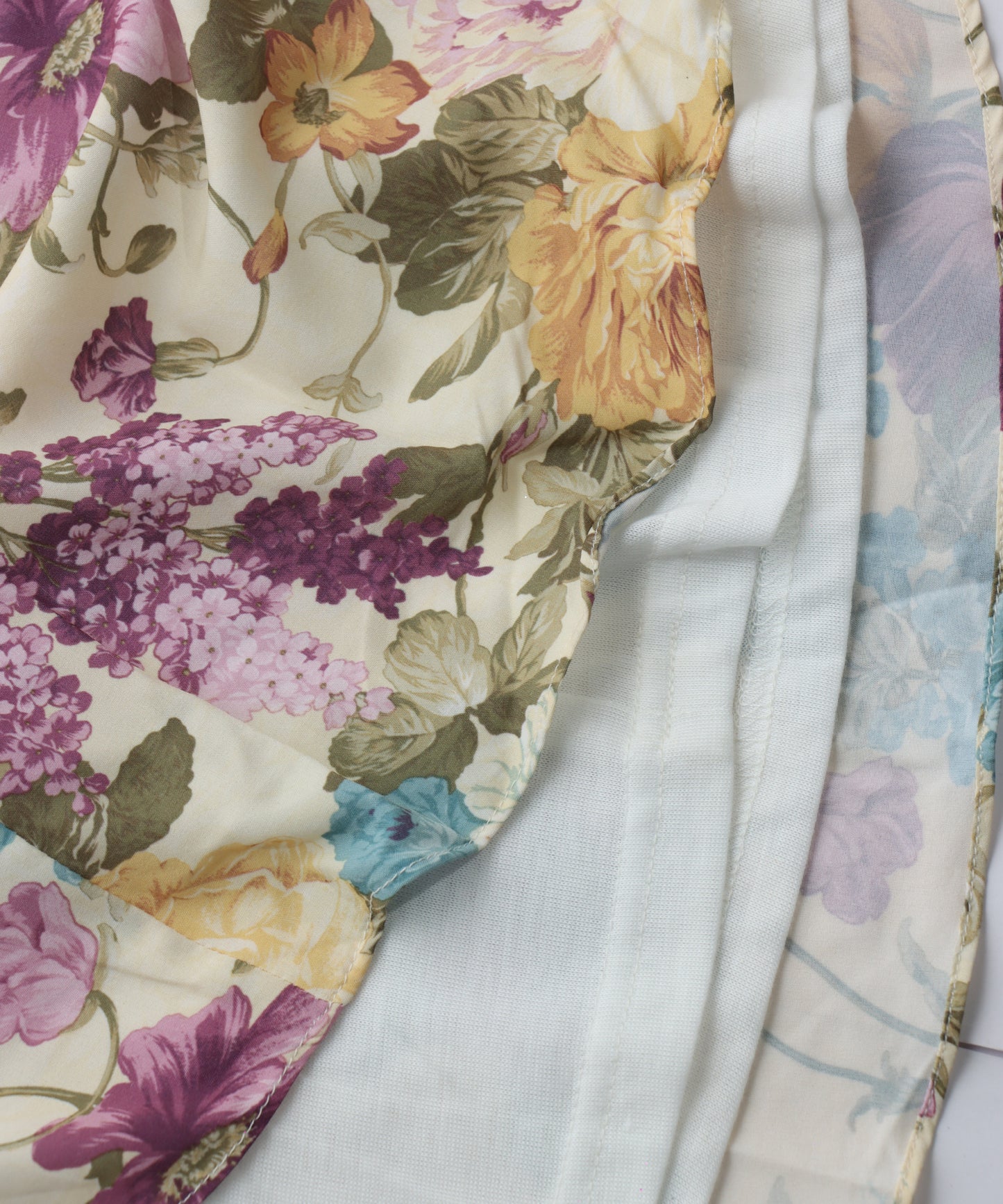 Tiny Girl Beige Floral Print Girls Frock