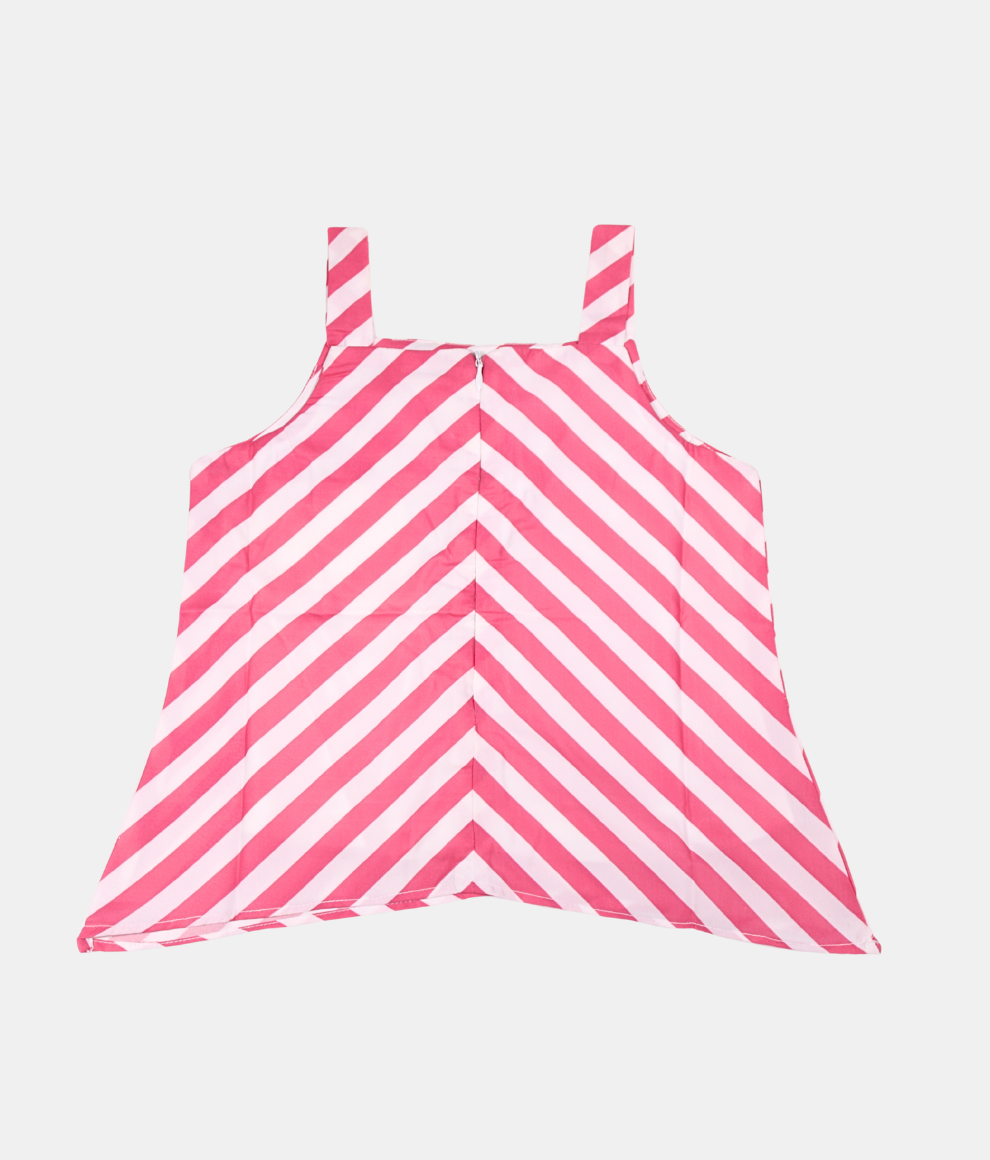 Tiny Girl Pink Stripe Girls Top & Shorts Set